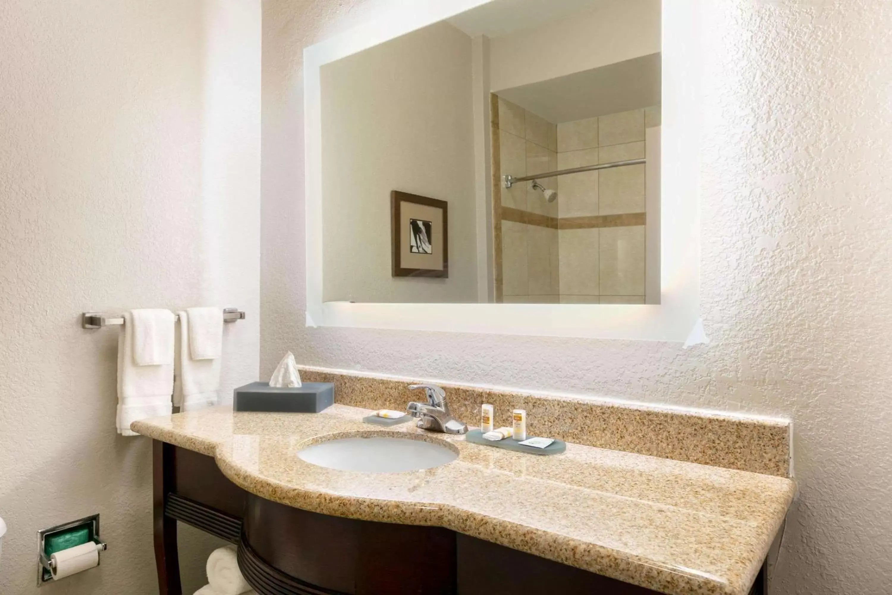 Bathroom in La Quinta by Wyndham Lindale