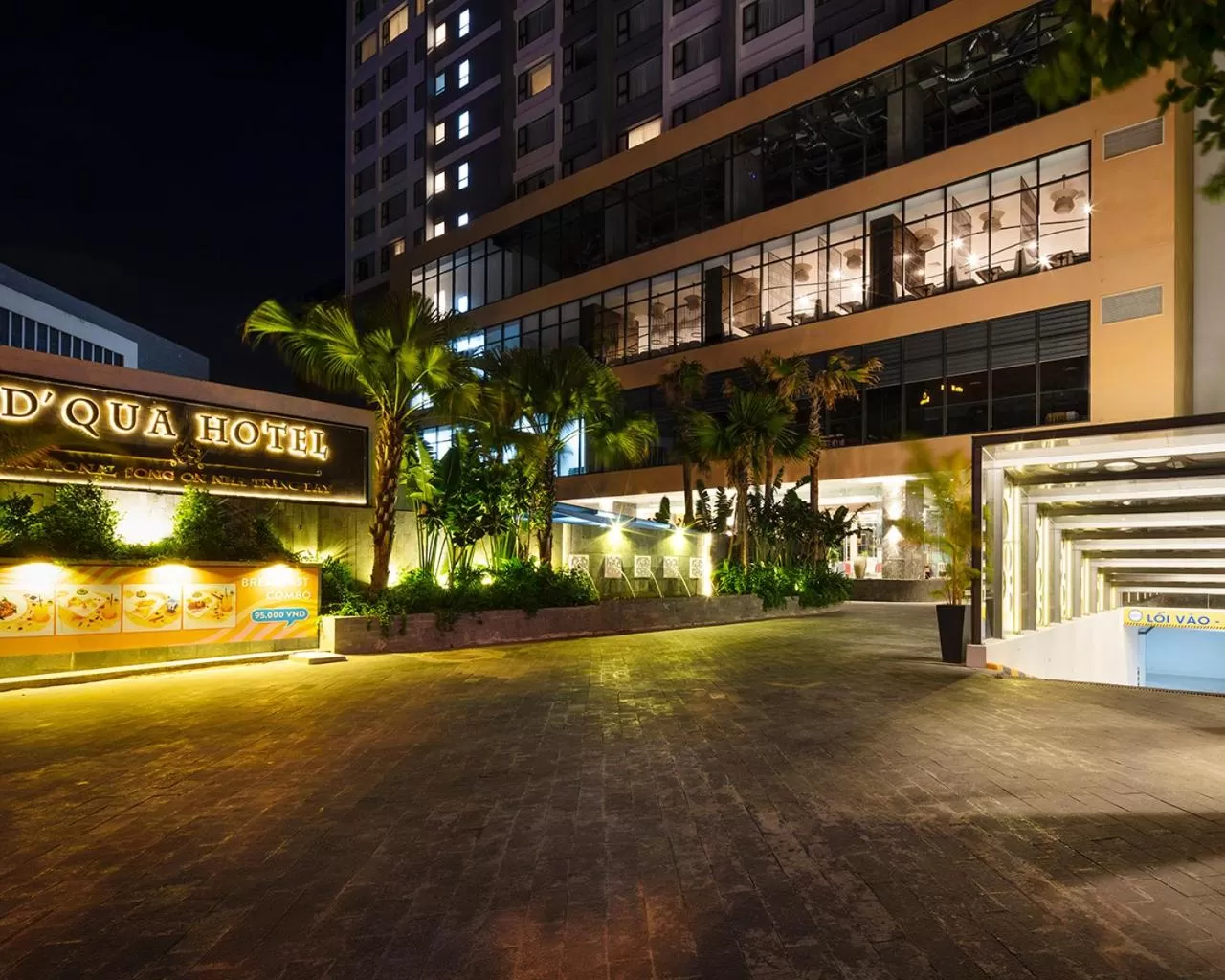 Property building in DQua Hotel