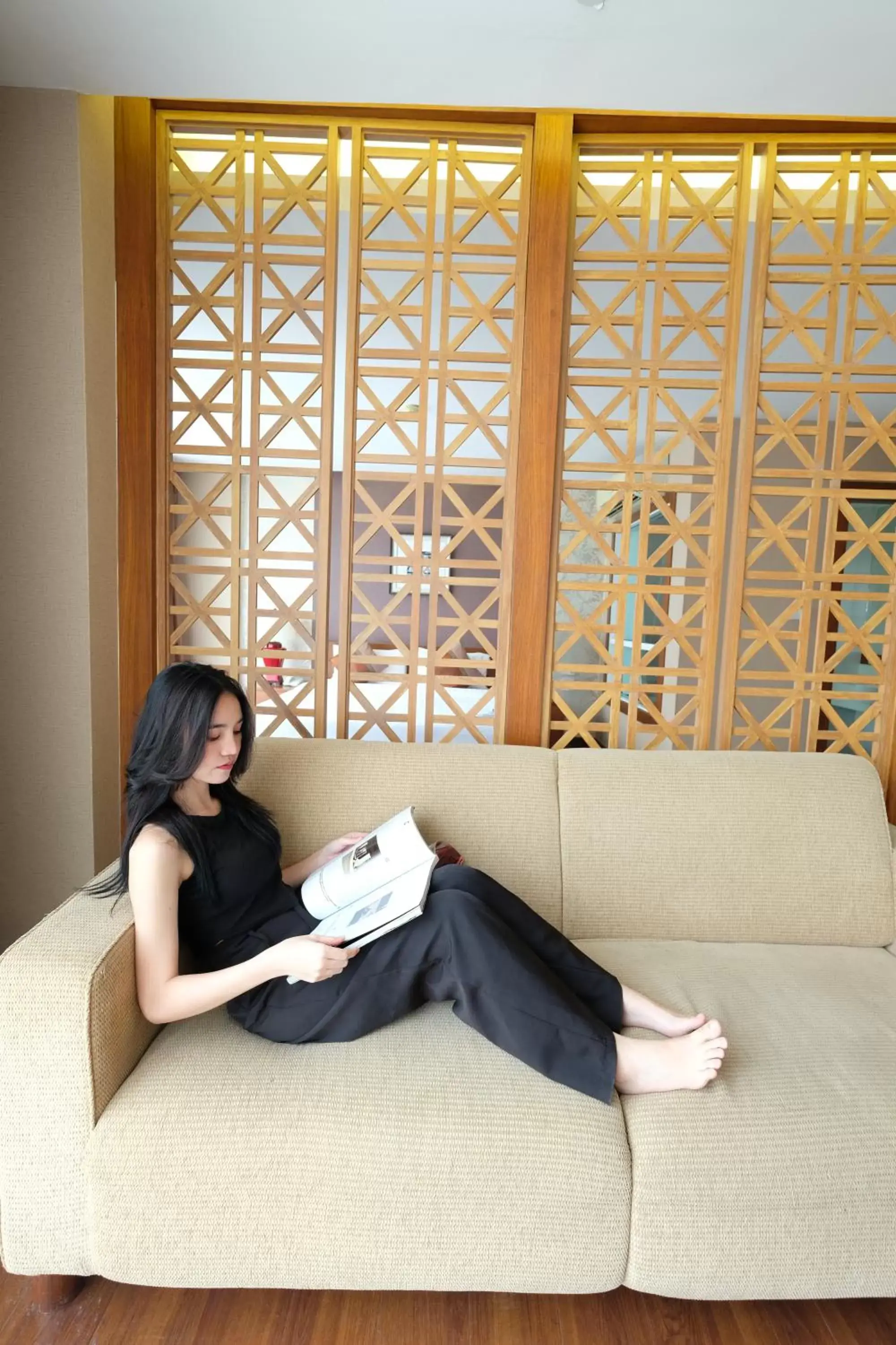 Seating area in Lantana Resort Hotel Bangkok