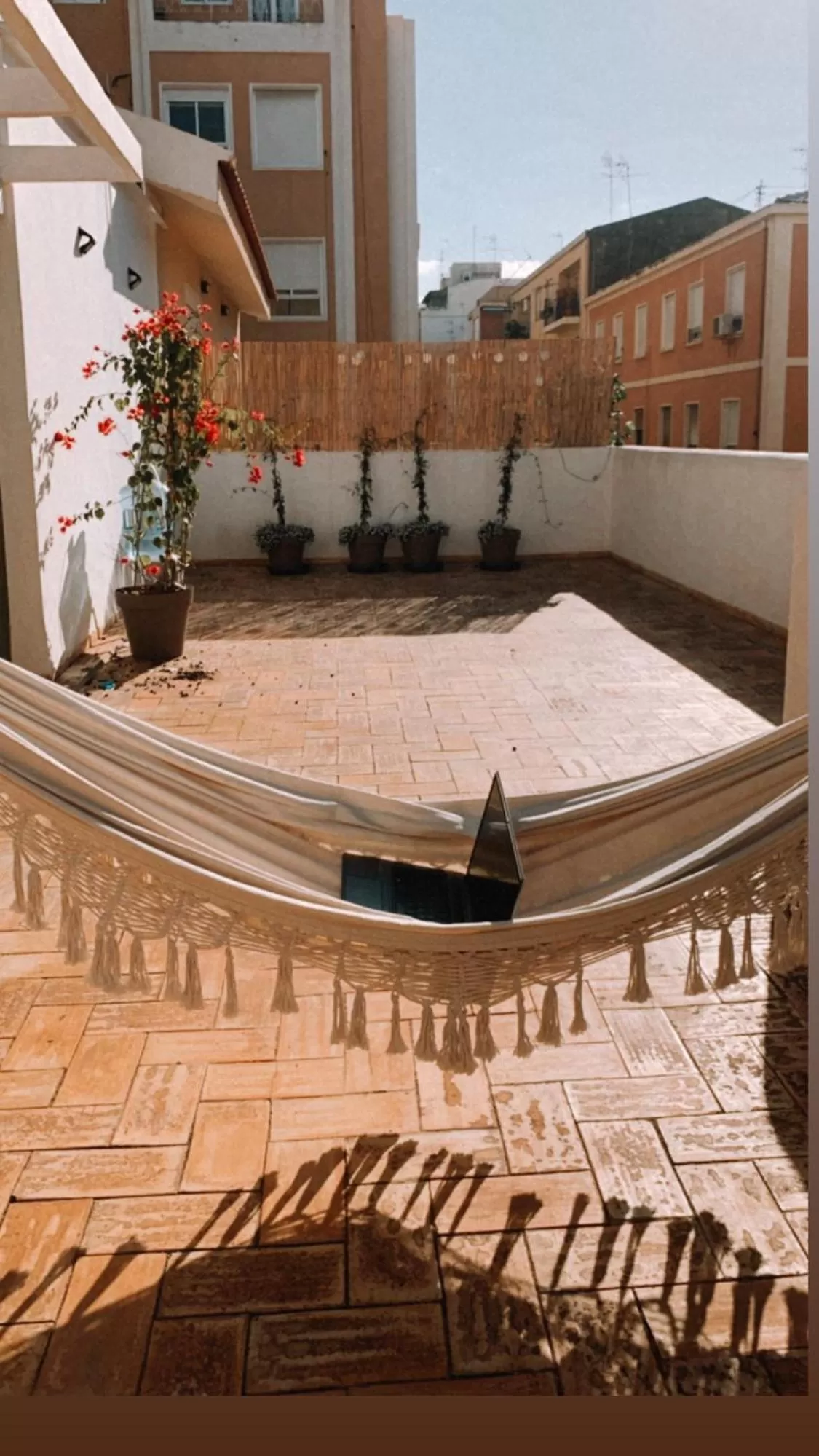 Balcony/Terrace in Soho Boho Apartments - with sunny rooftop terrace and fiber optic internet