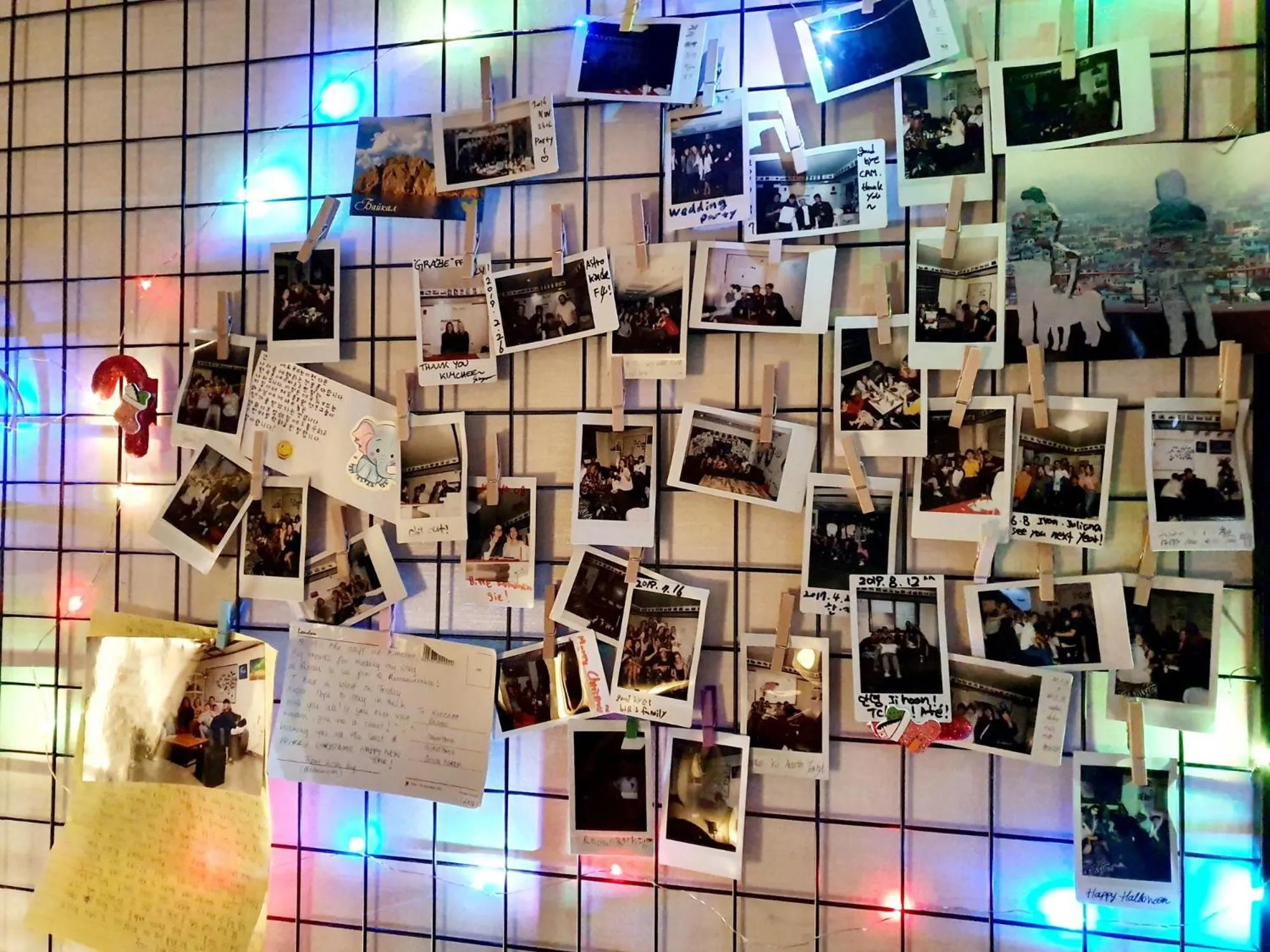 Decorative detail in Kimchee Busan Downtown Guesthouse