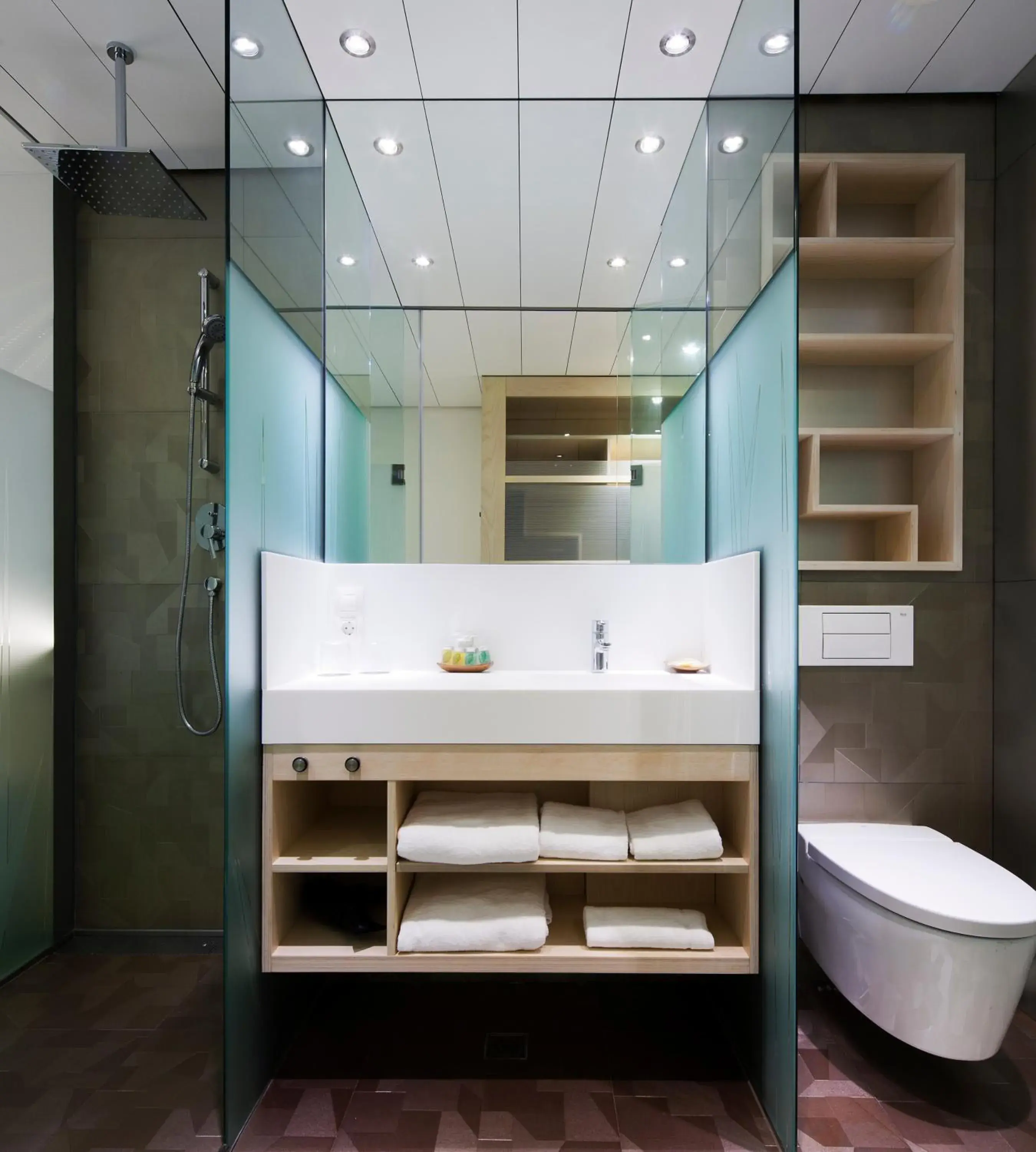 Bathroom in Ako Suites Hotel