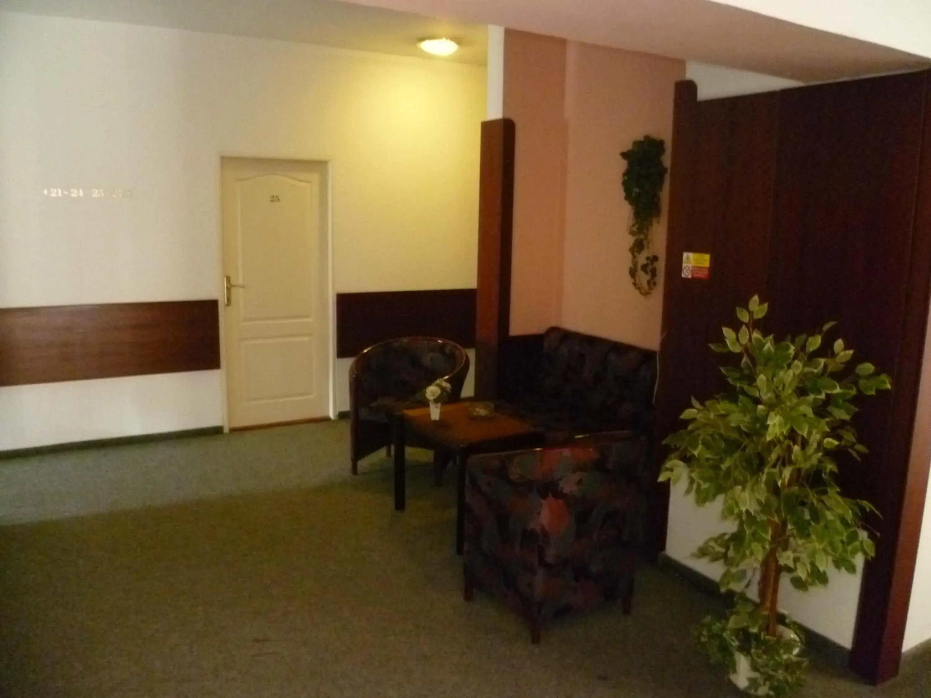 Decorative detail, Seating Area in Hotel Jerabek