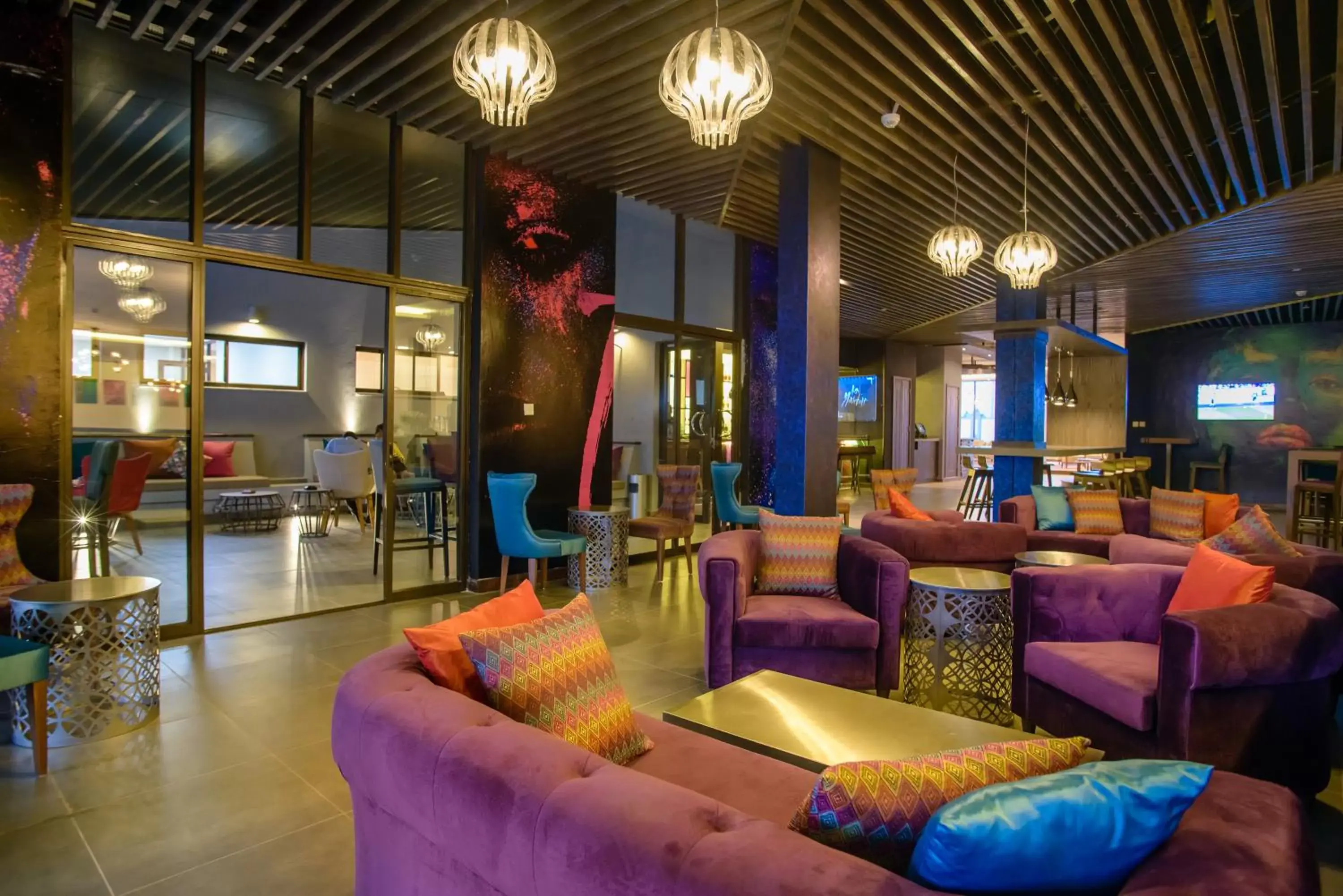 Lounge or bar in Tamarind Tree Hotel