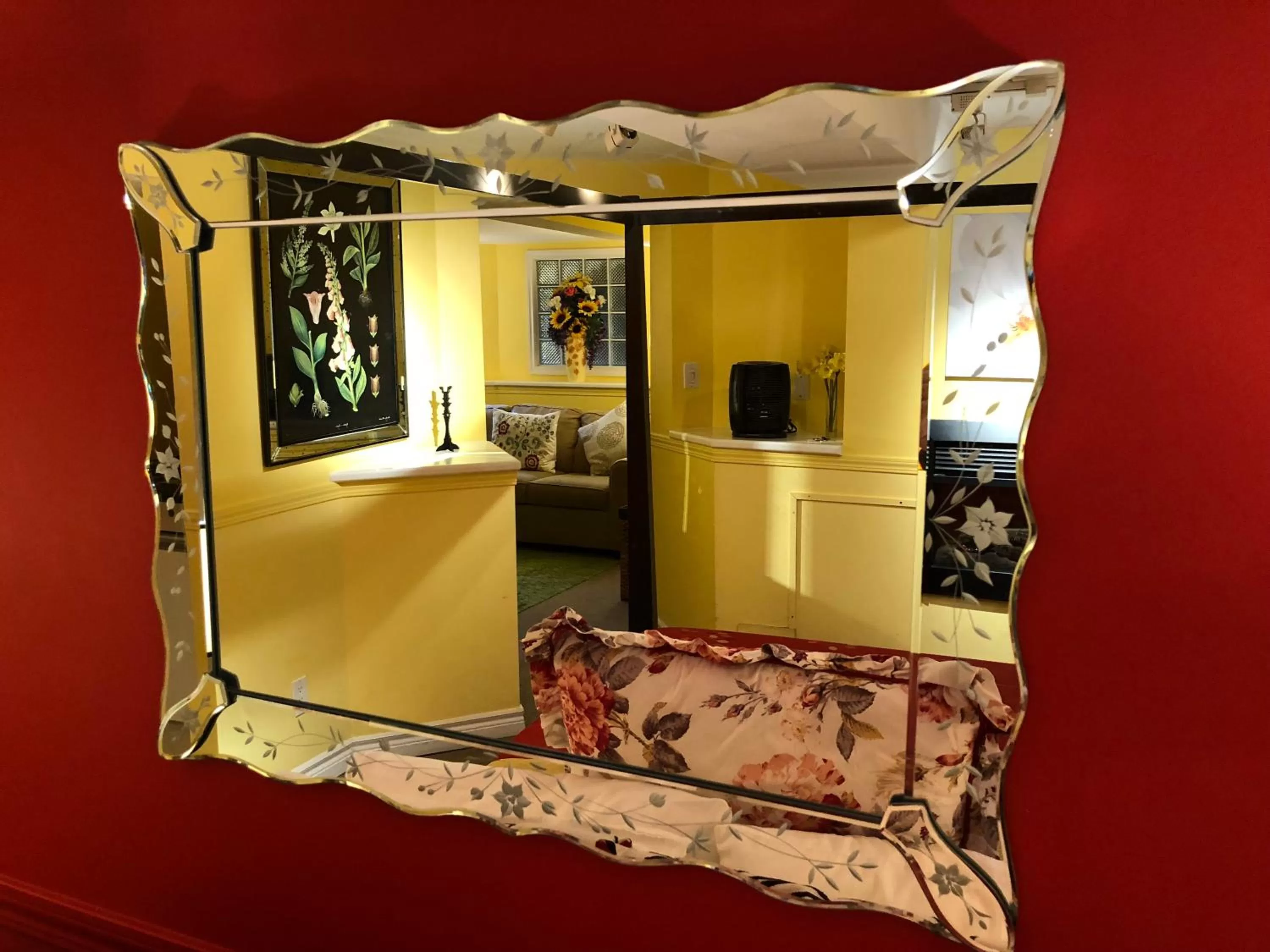 Decorative detail in Barclay House Bed and Breakfast