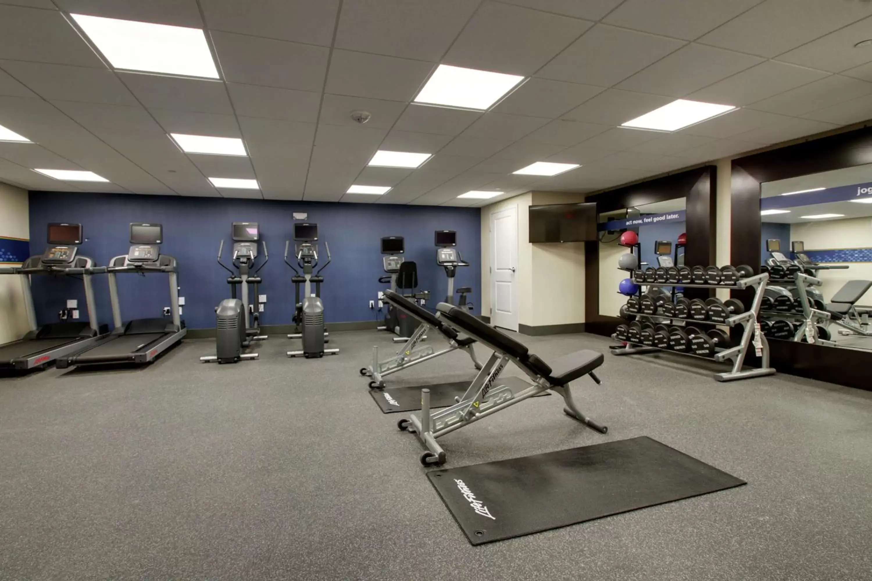 Fitness centre/facilities, Fitness Center/Facilities in Hampton Inn-Pawtucket, RI