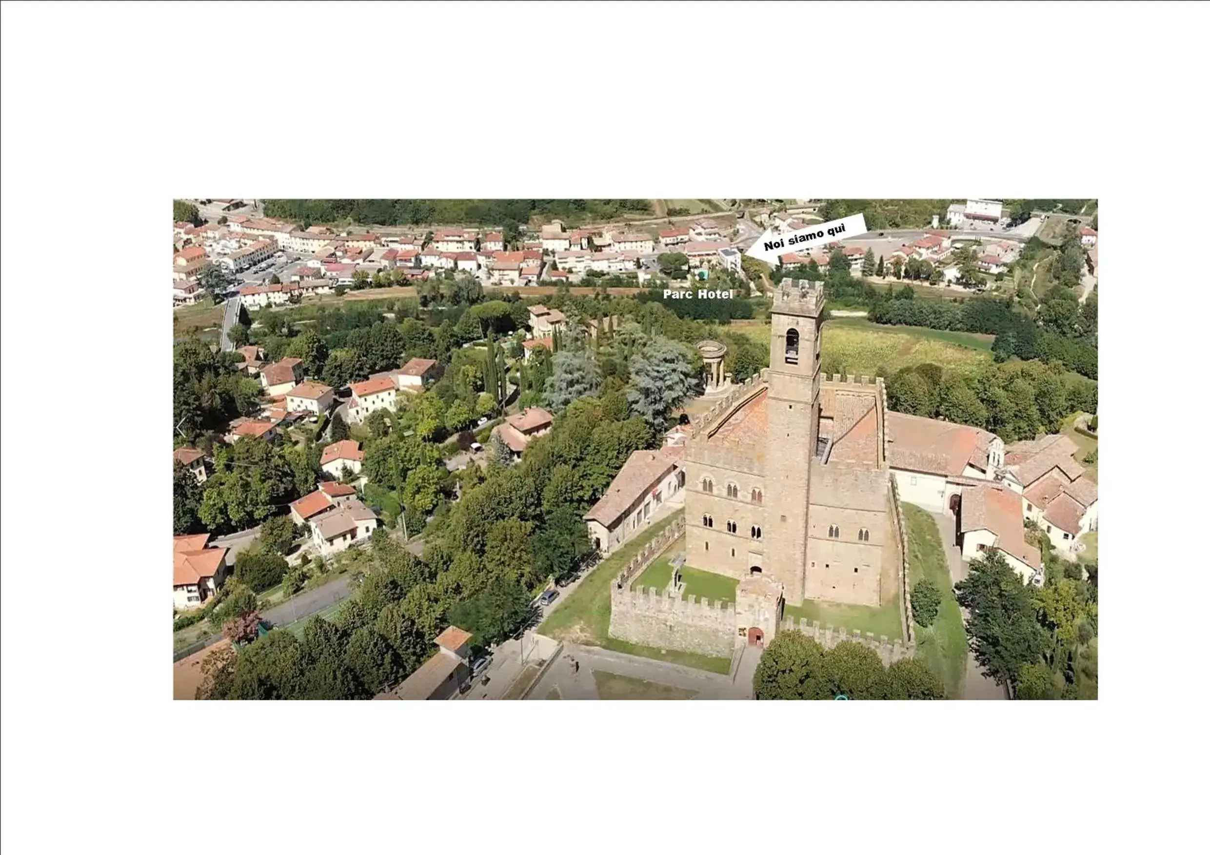 Nearby landmark, Bird's-eye View in Parc Hotel