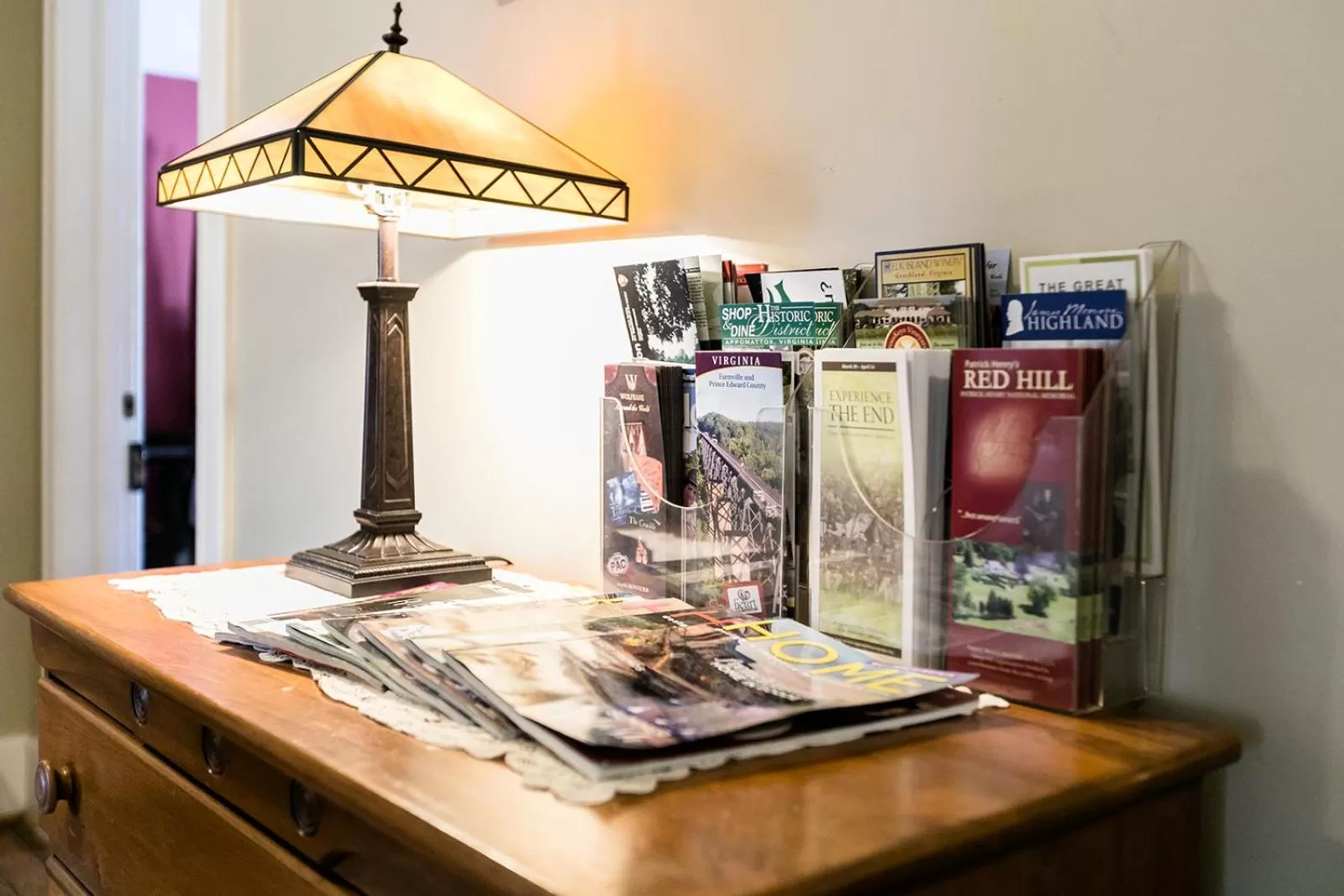 Lobby or reception in The Babcock House