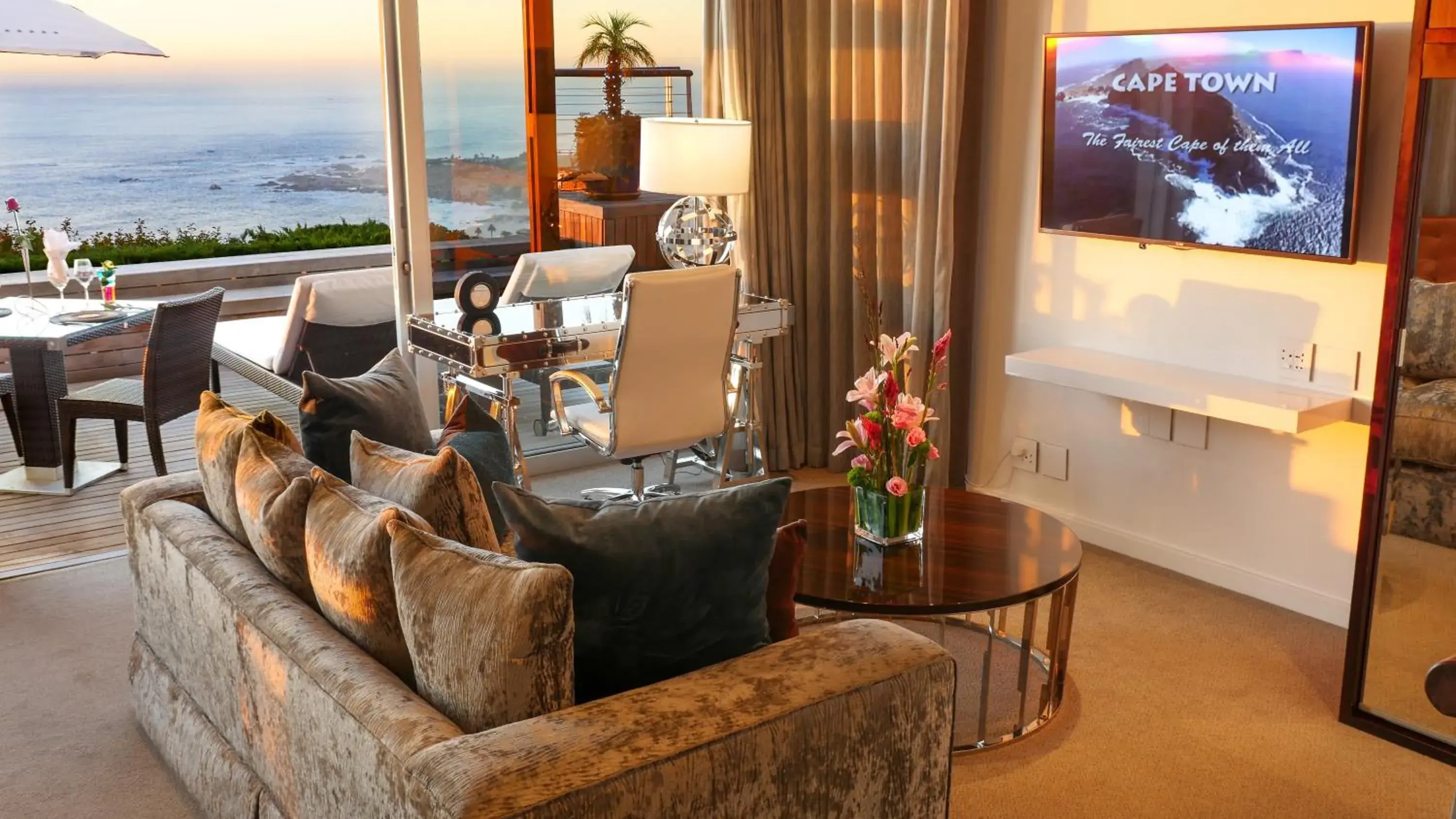 Decorative detail, Seating Area in Atlanticview Cape Town Boutique Hotel