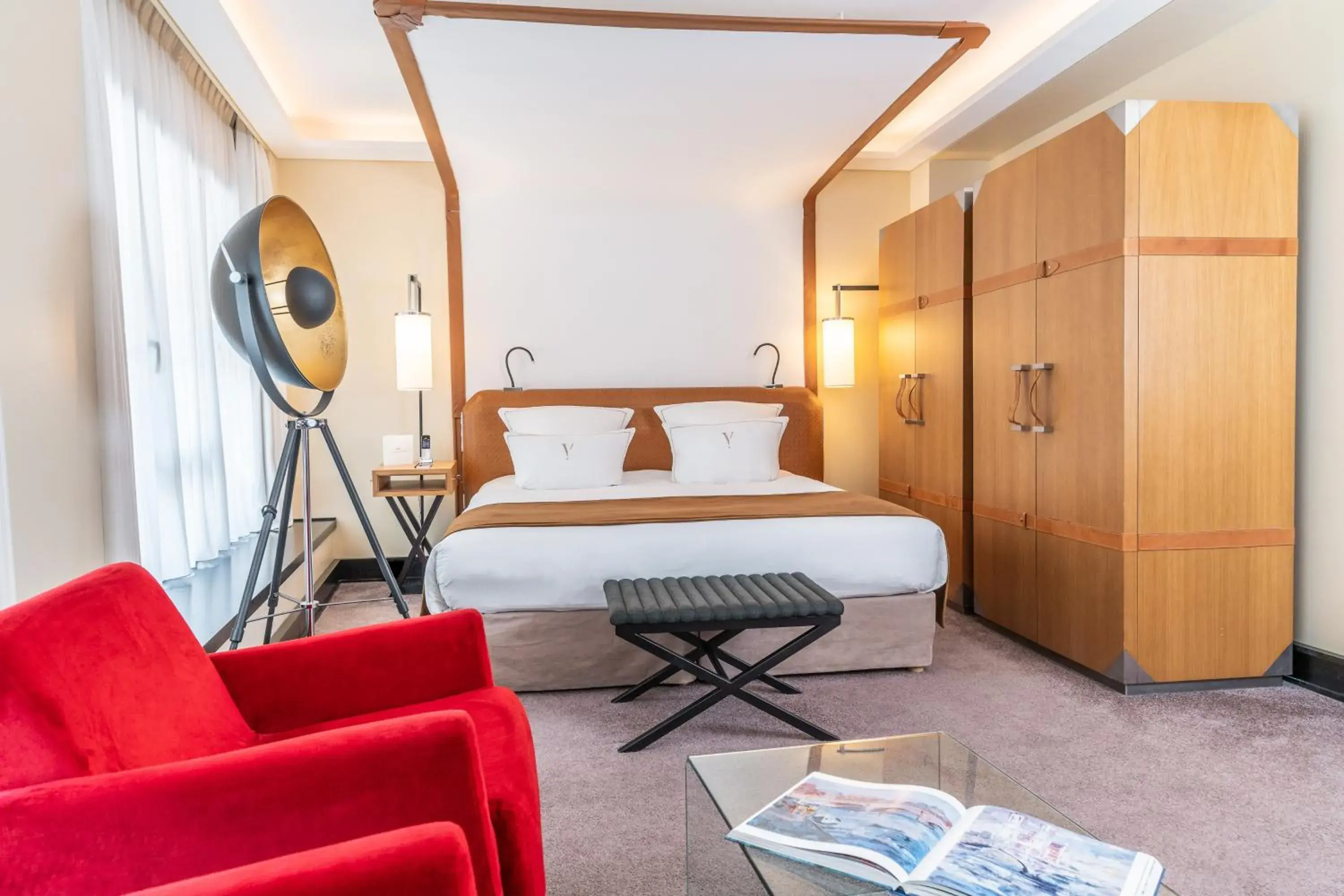 Photo of the whole room, Bed in Five Seas Hotel Cannes, a Member of Design Hotels