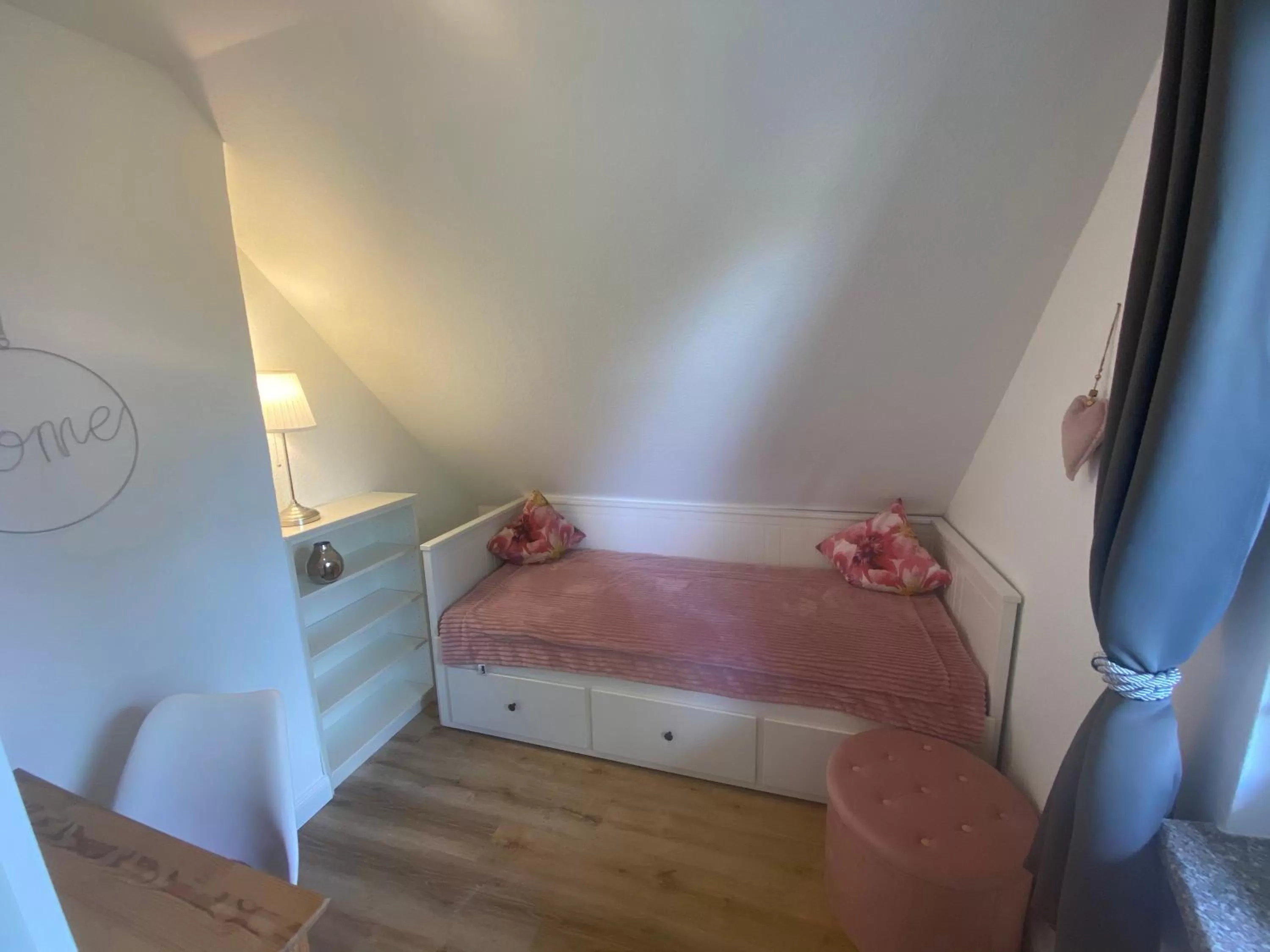 Bed in B&B Worpsweder Blick