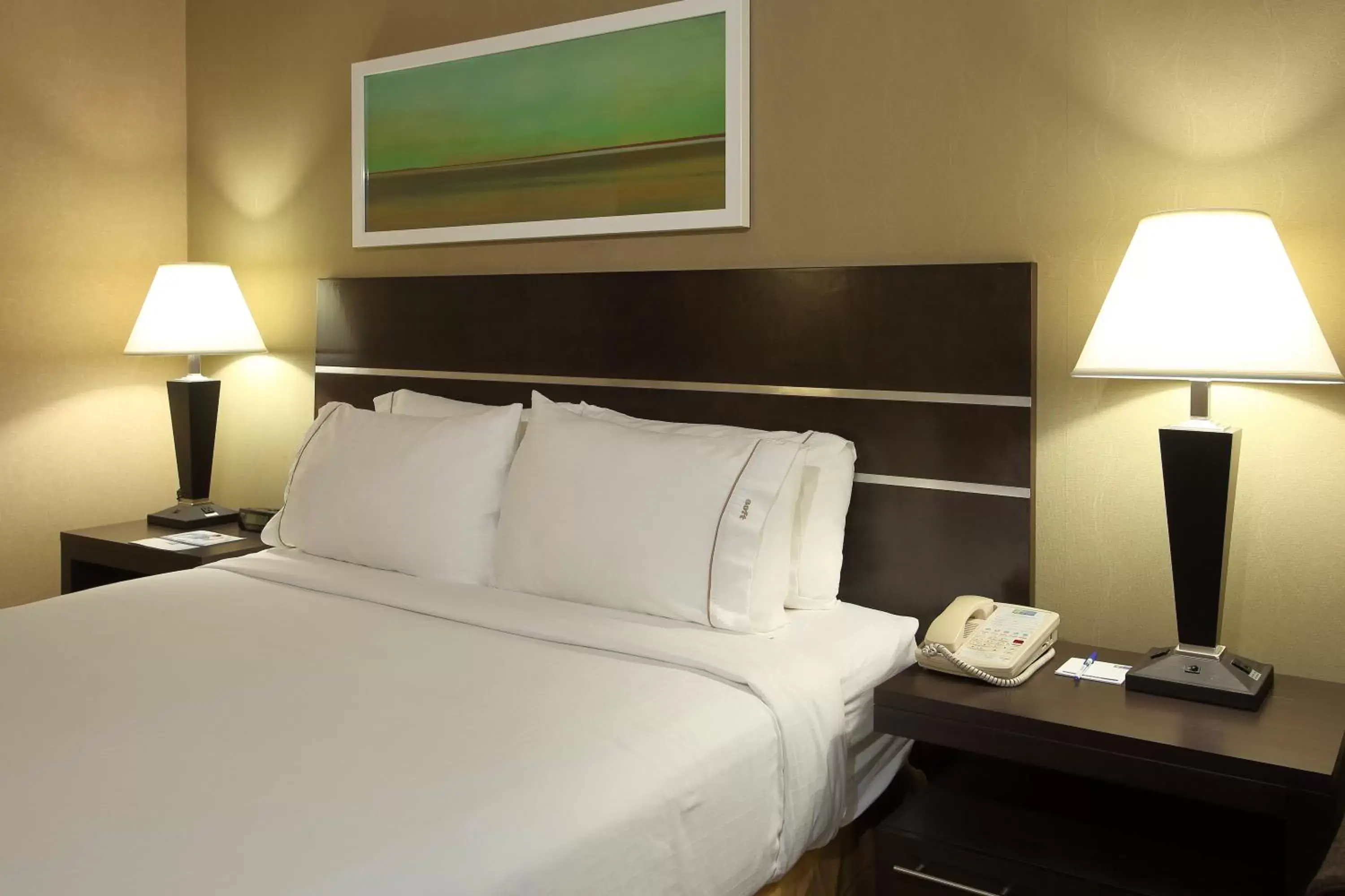 Photo of the whole room, Bed in Holiday Inn Express Hotel & Suites Vernon, an IHG Hotel