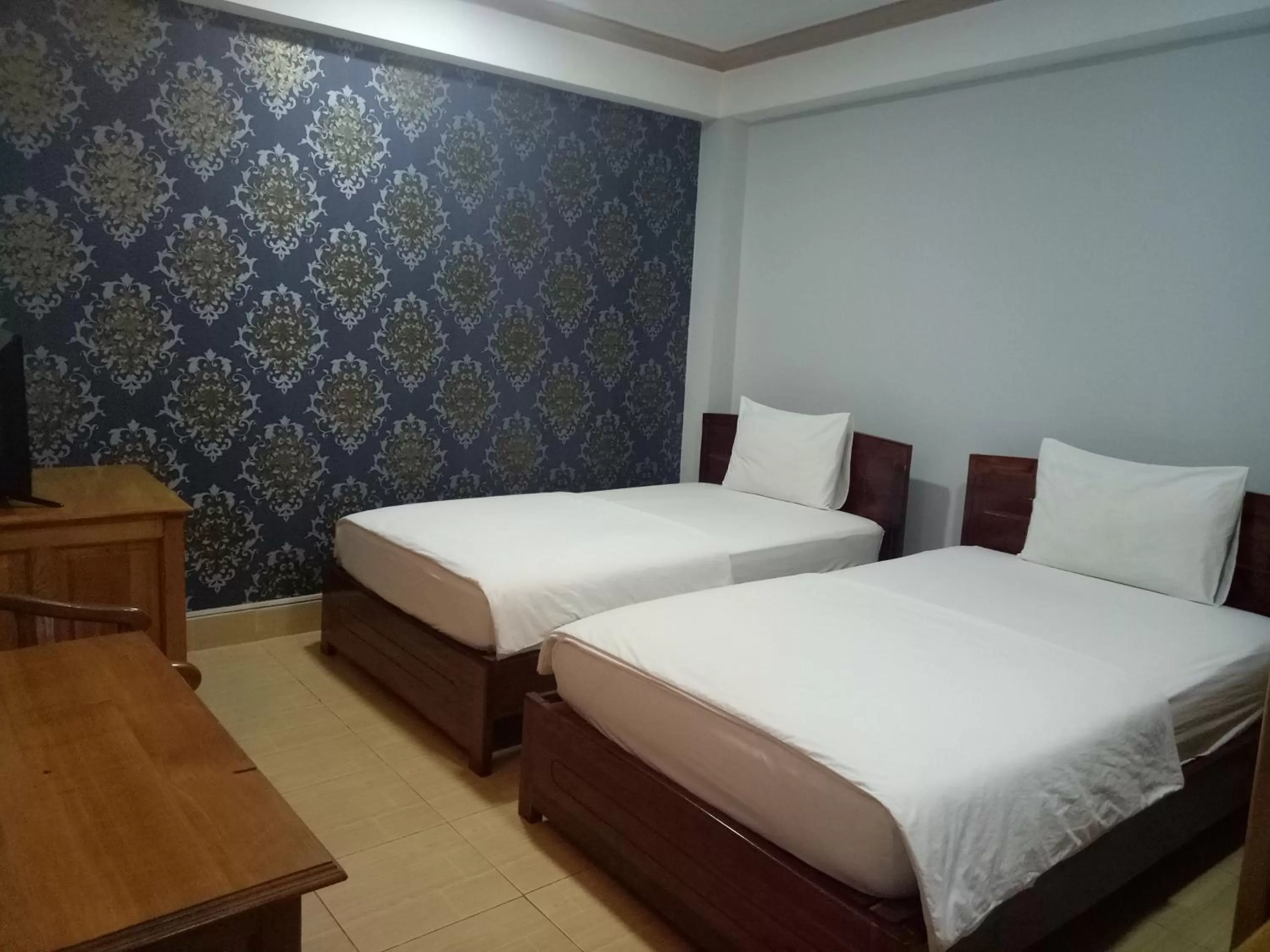 Bed in Khách sạn Phú An