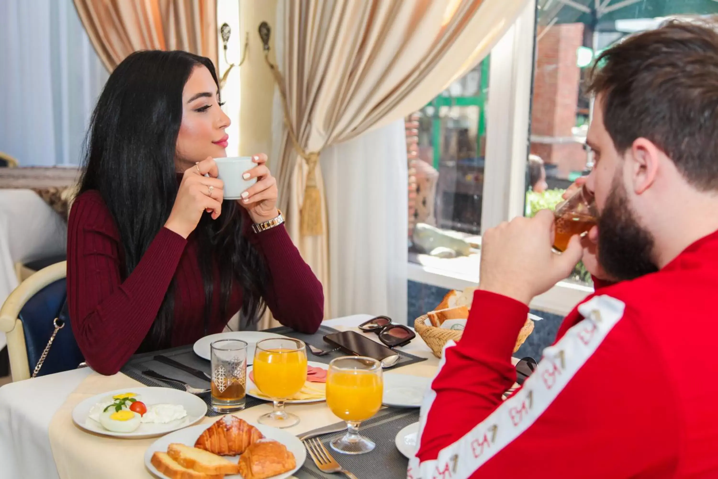 Continental breakfast in Hotel Argana Agadir
