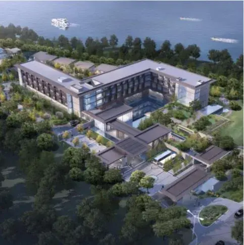 Bird's-eye View in Hotel Indigo Suzhou Yangcheng Lake, an IHG Hotel