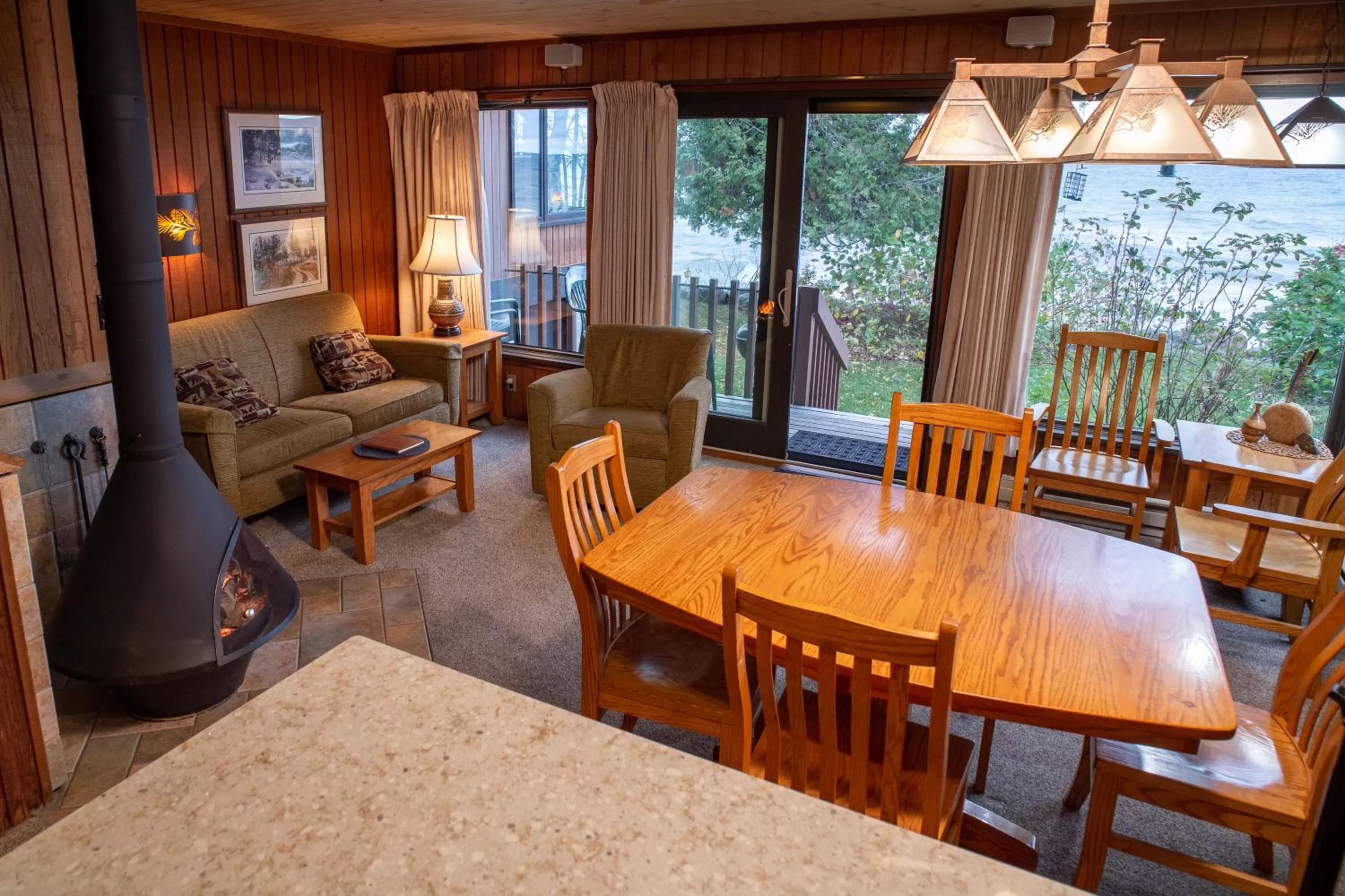 Dining area in Lutsen Sea Villas