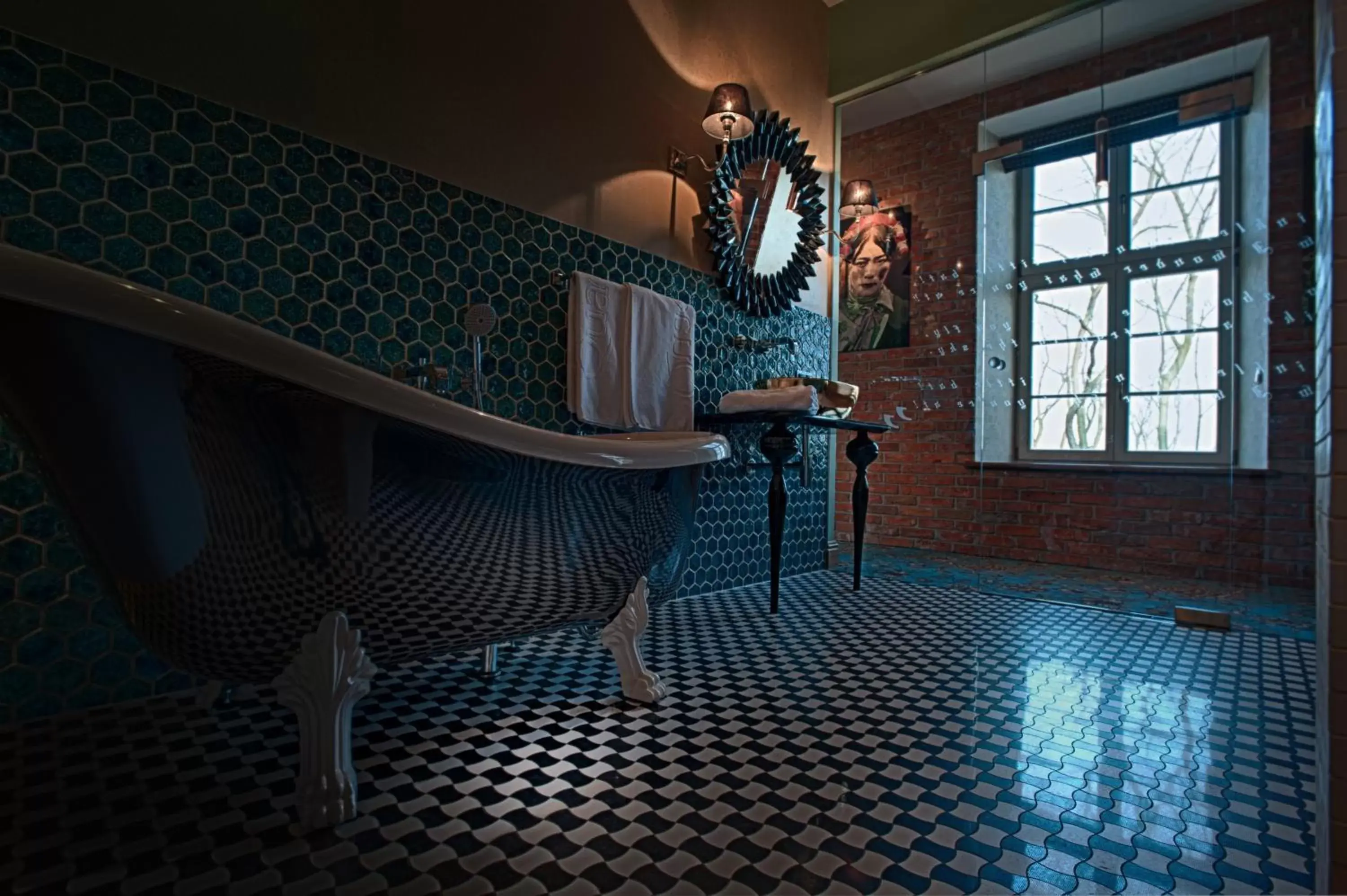 Bathroom in Relais & Châteaux Hotel Quadrille - Adults Only Bathroom in Relais & Châteaux Hotel Quadrille - Adults Only
