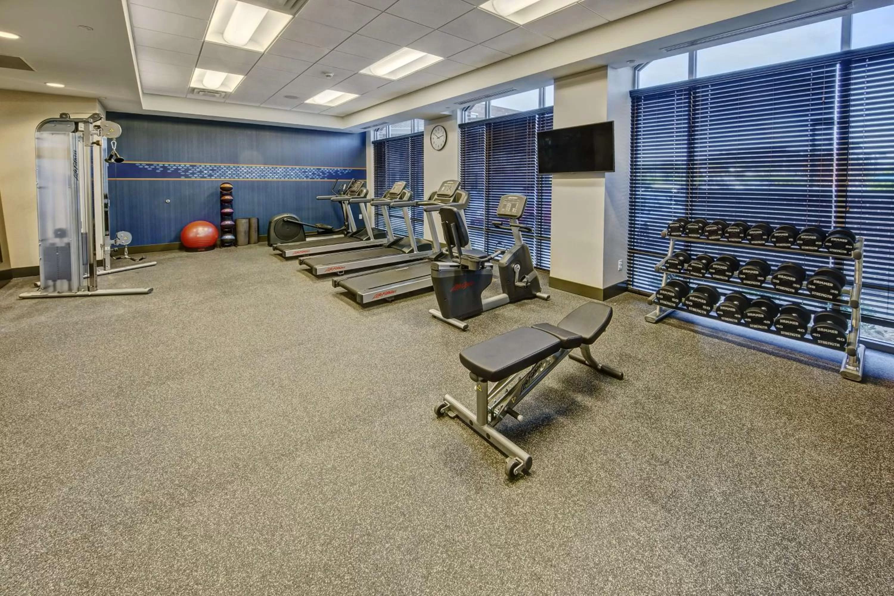 Fitness centre/facilities in Hampton Inn & Suites Franklin Berry Farms, Tn