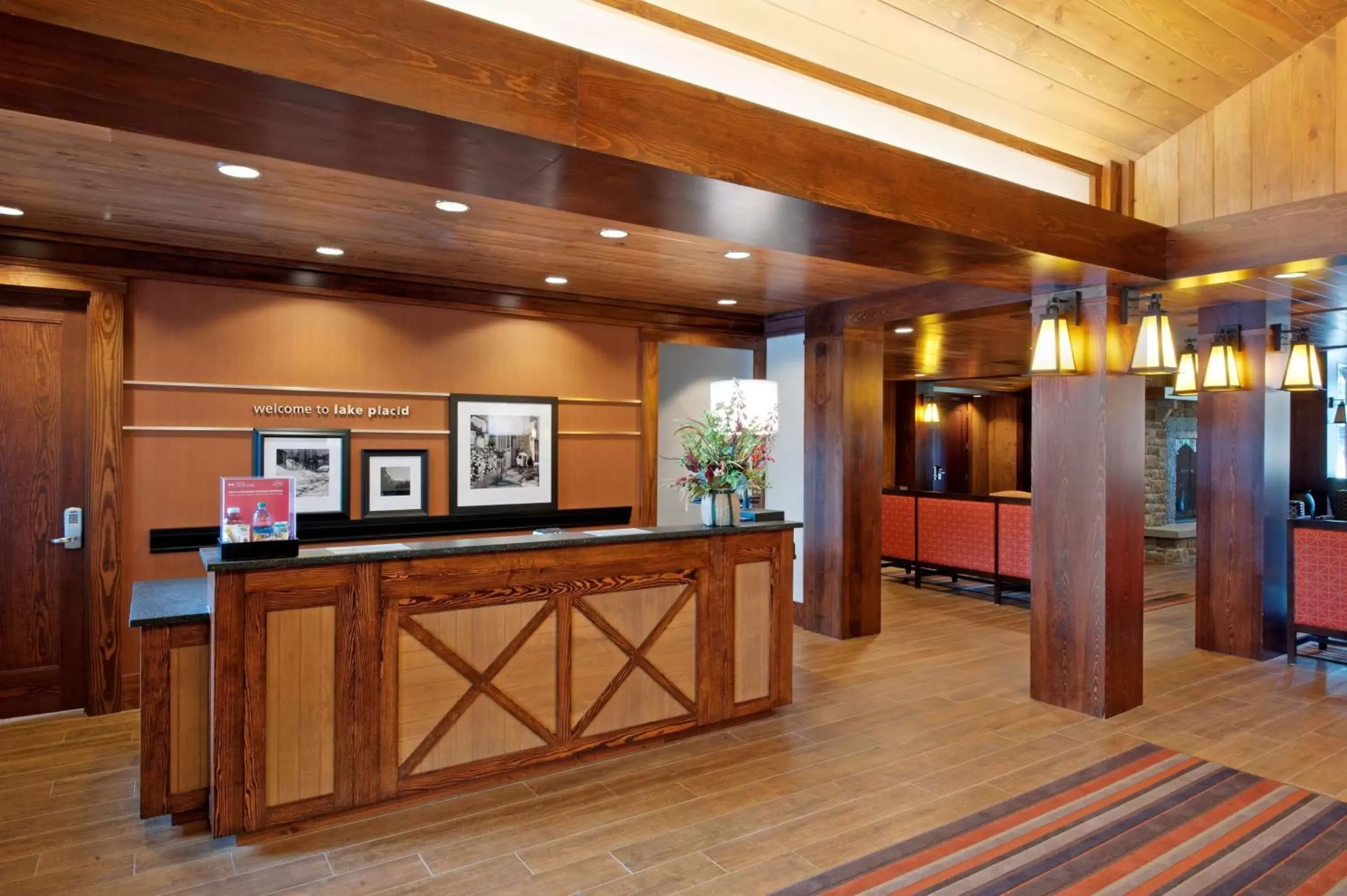Lobby or reception, Lobby/Reception in Hampton Inn & Suites Lake Placid