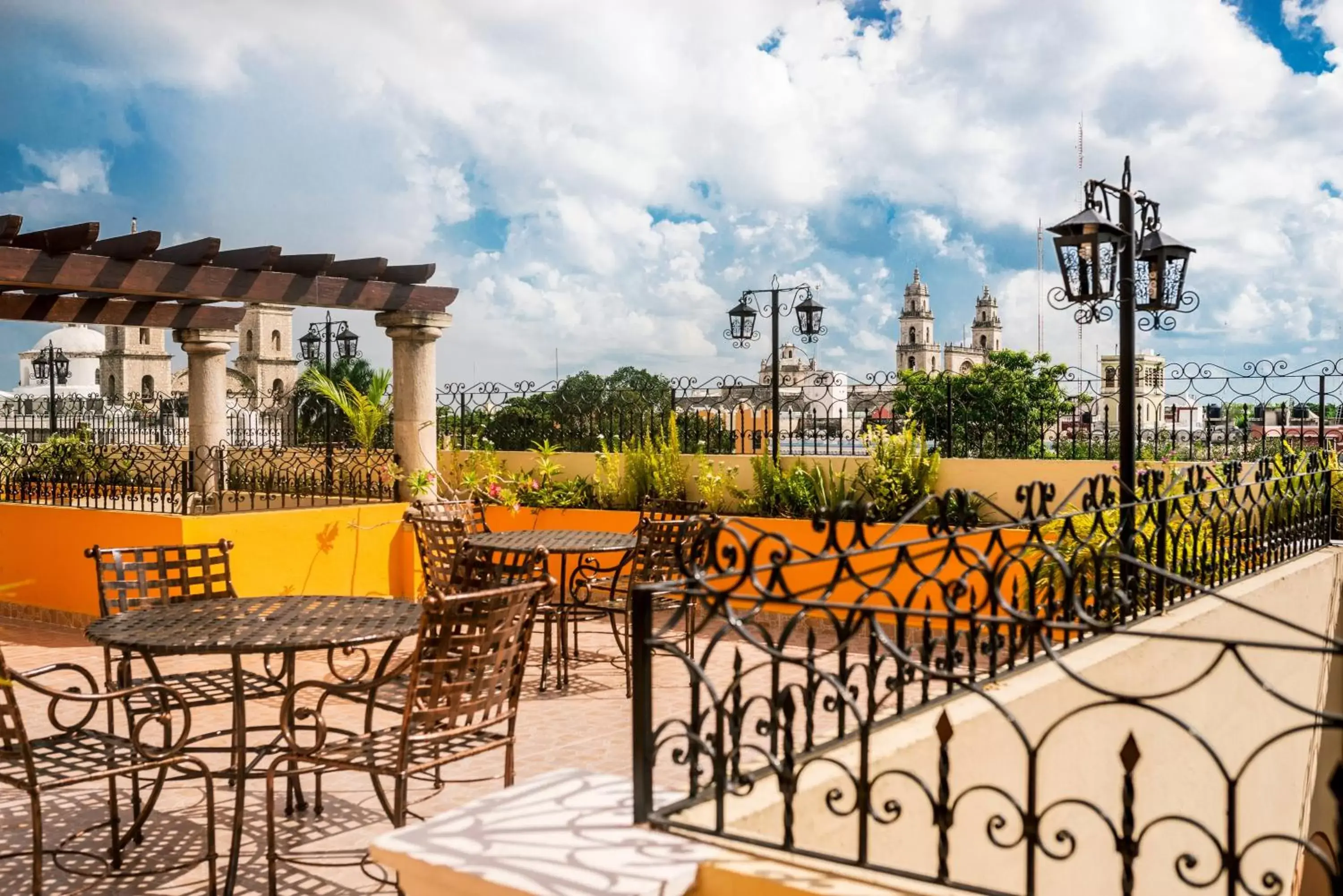 Balcony/Terrace in Hotel Colonial de Merida