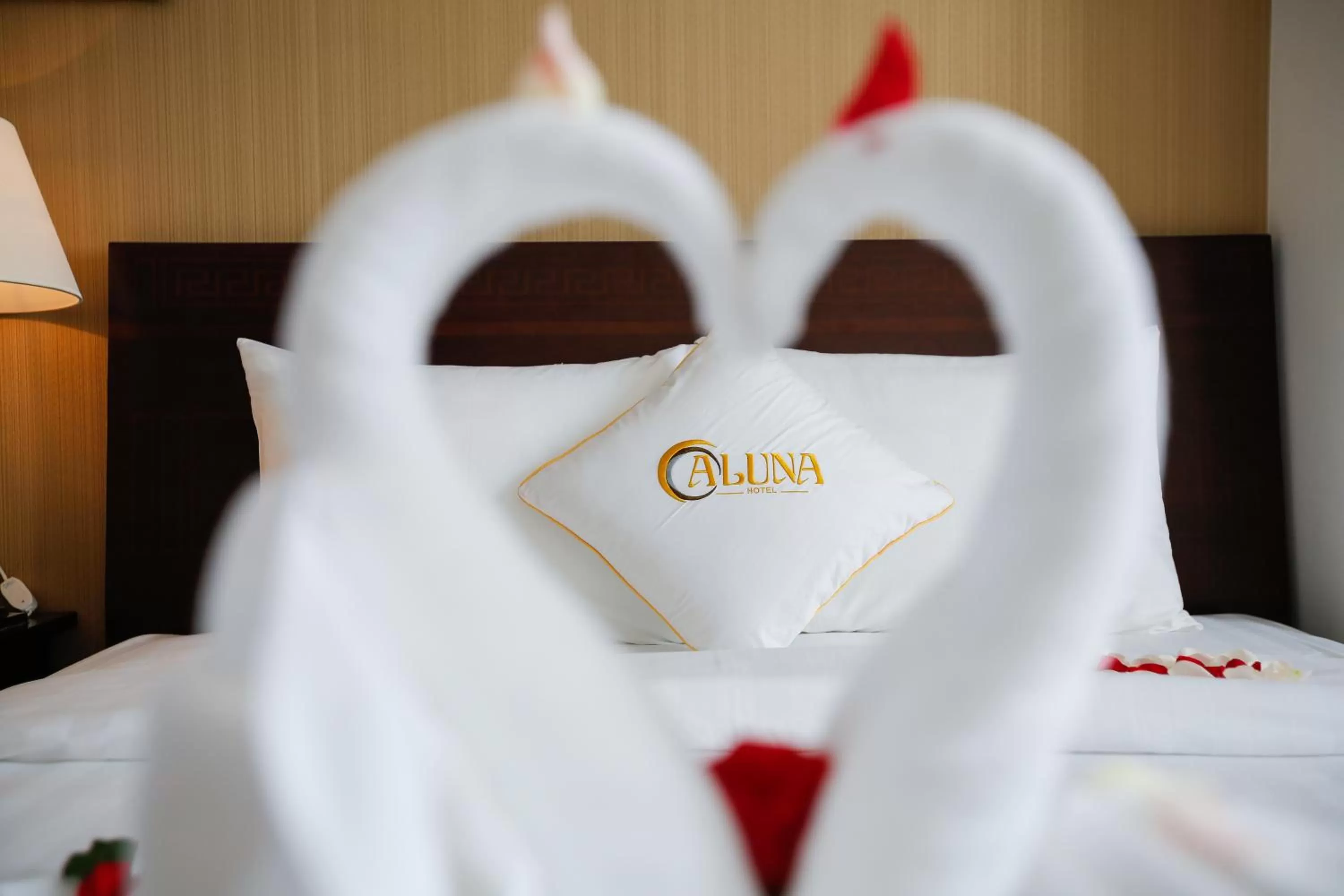 Decorative detail, Bed in ALUNA Ben Thanh Hotel