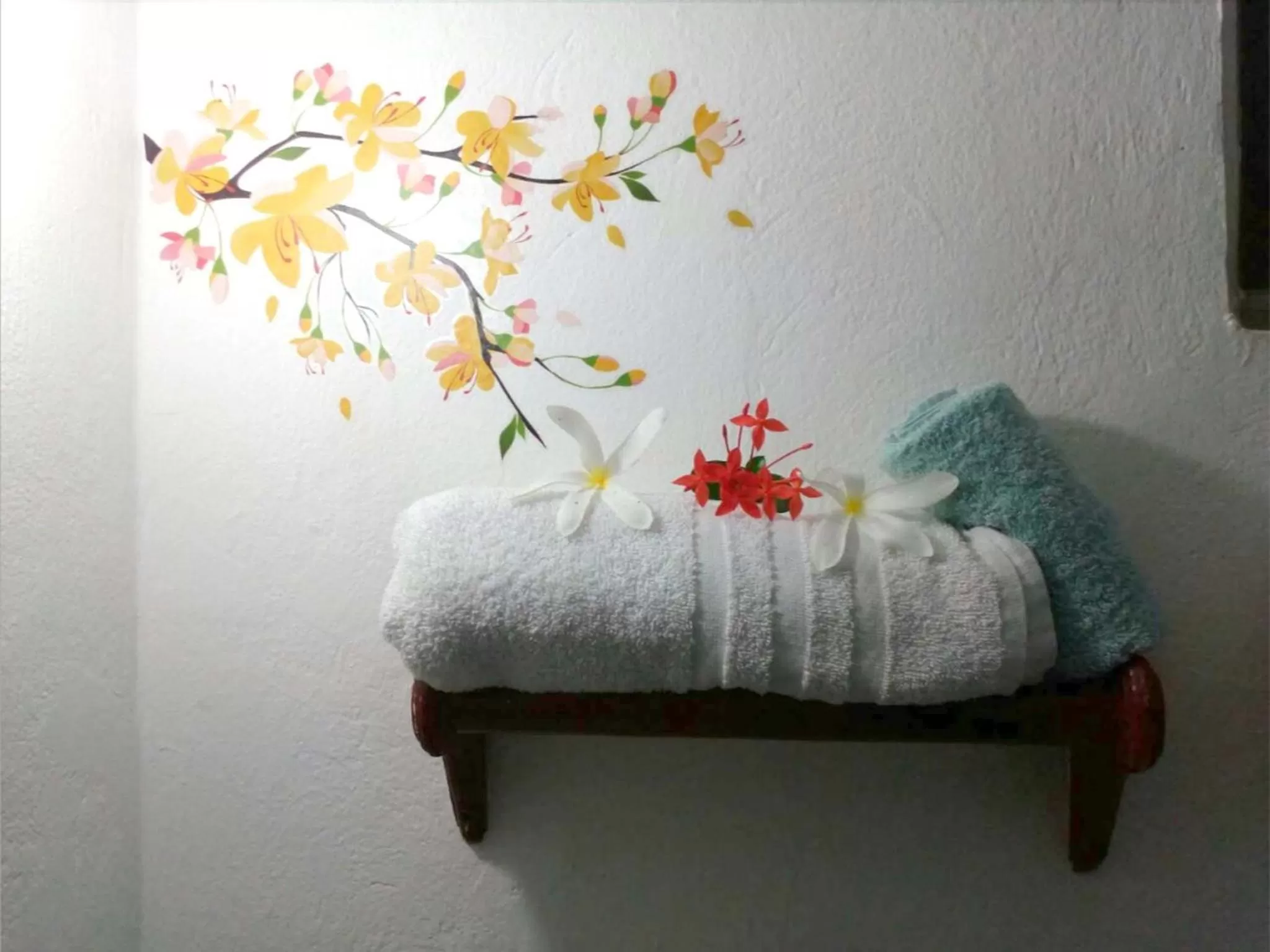 Bathroom, Bed in House Jardin Del Caribe