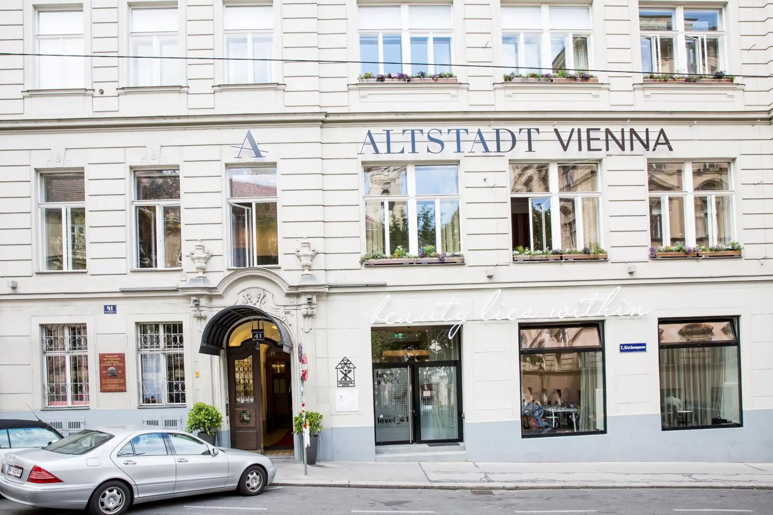 Facade/entrance, Property Building in Small Luxury Hotel Altstadt Vienna