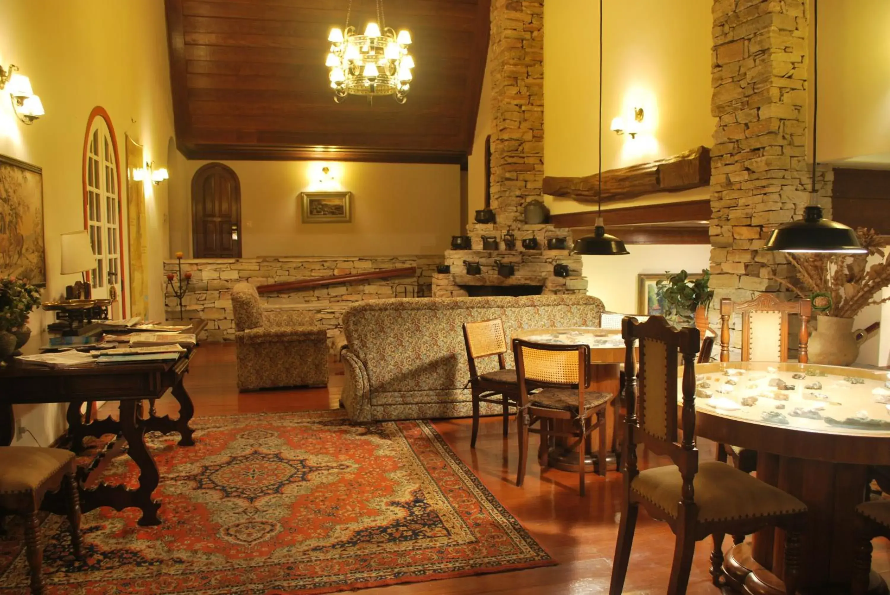 Living room, Restaurant/Places to Eat in Hotel Pousada do Arcanjo