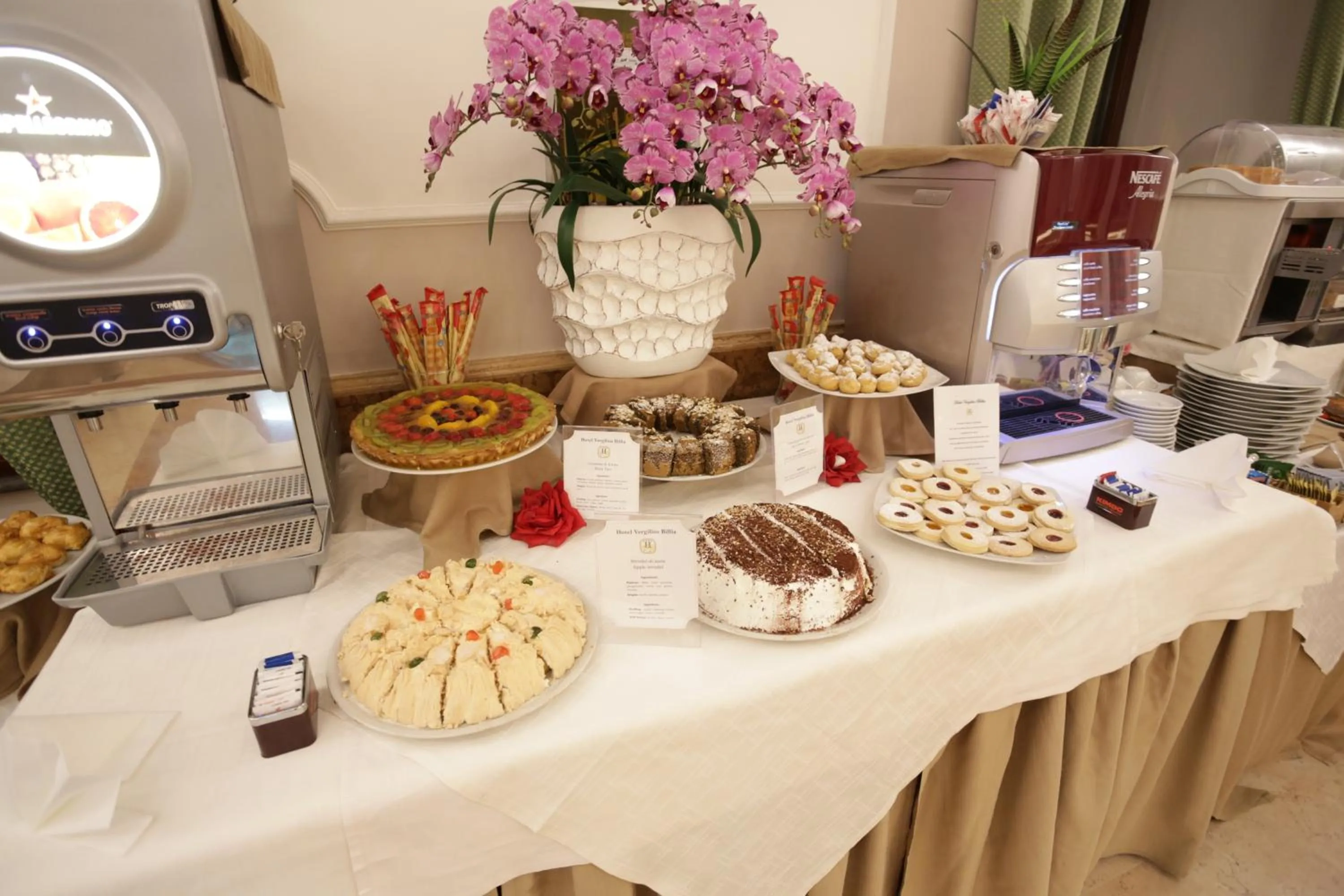 Decorative detail in Hotel Vergilius Billia