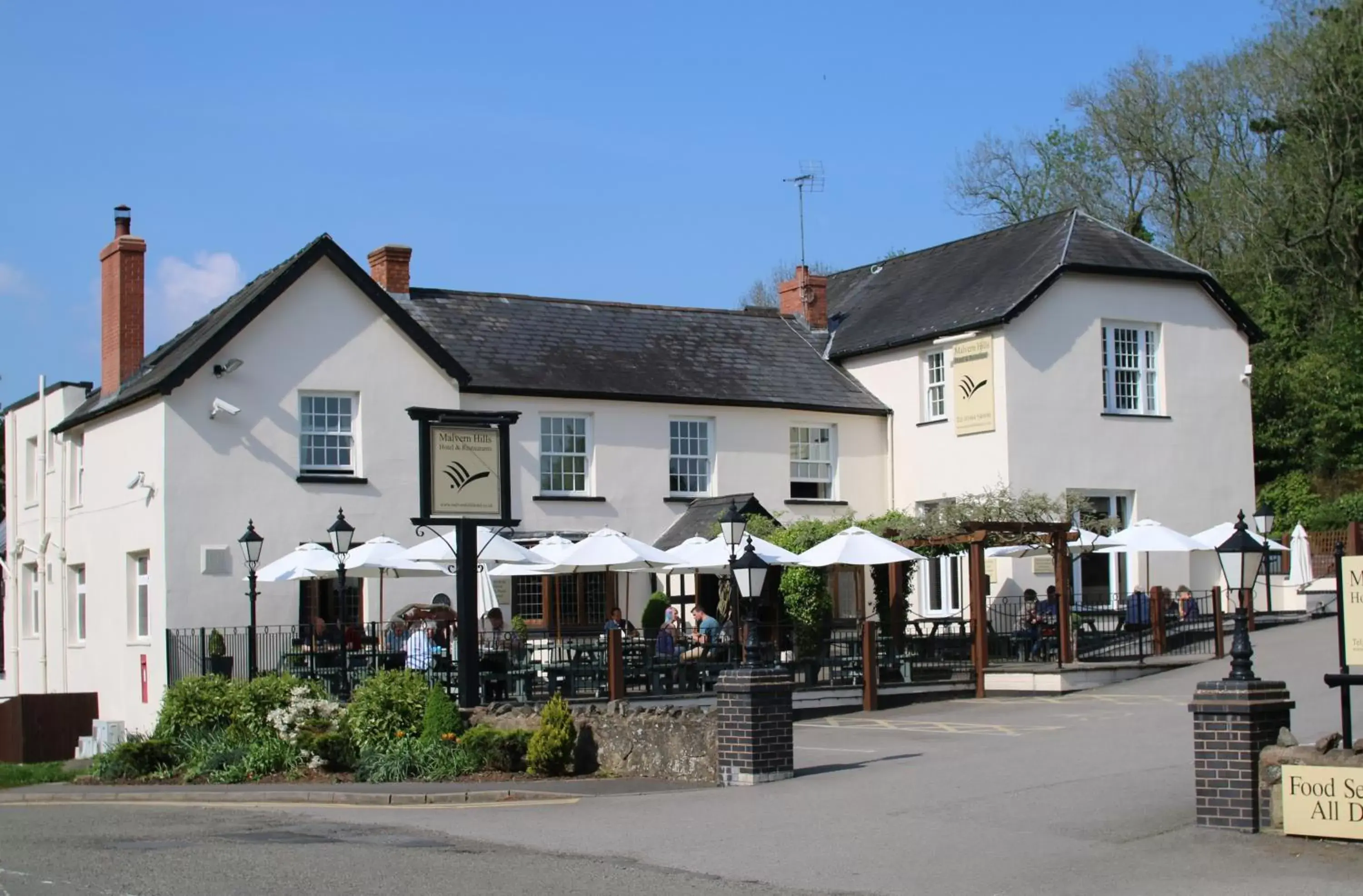 Facade/entrance, Property Building in The Malvern Hills Hotel