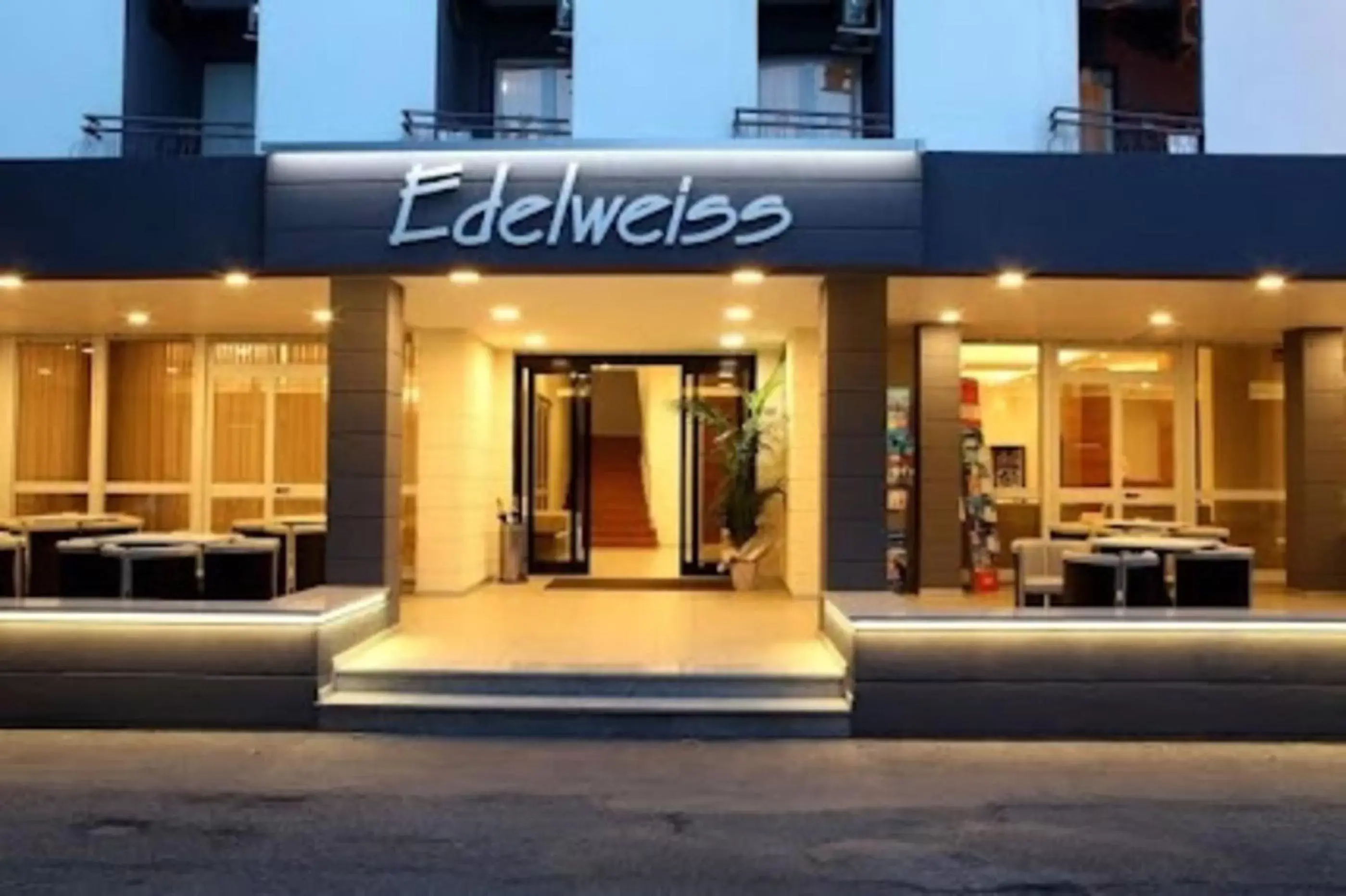 Property building in Hotel Edelweiss Riccione