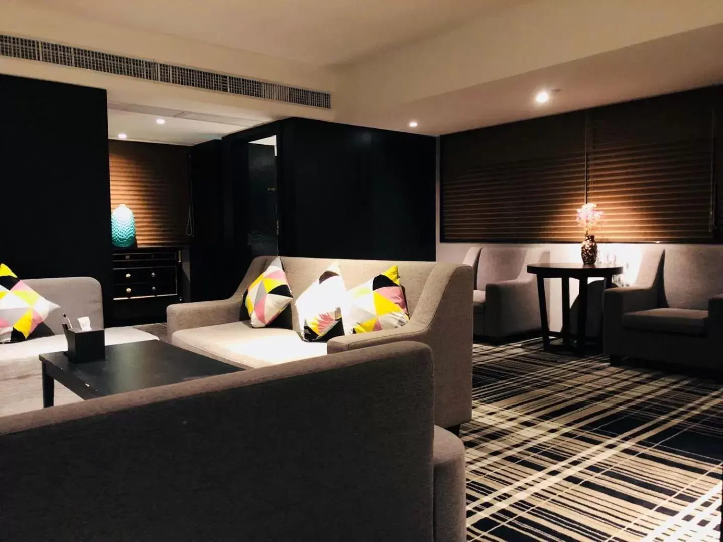 Living room in Likto Hotel-Free Shuttle Bus to Canton Fair