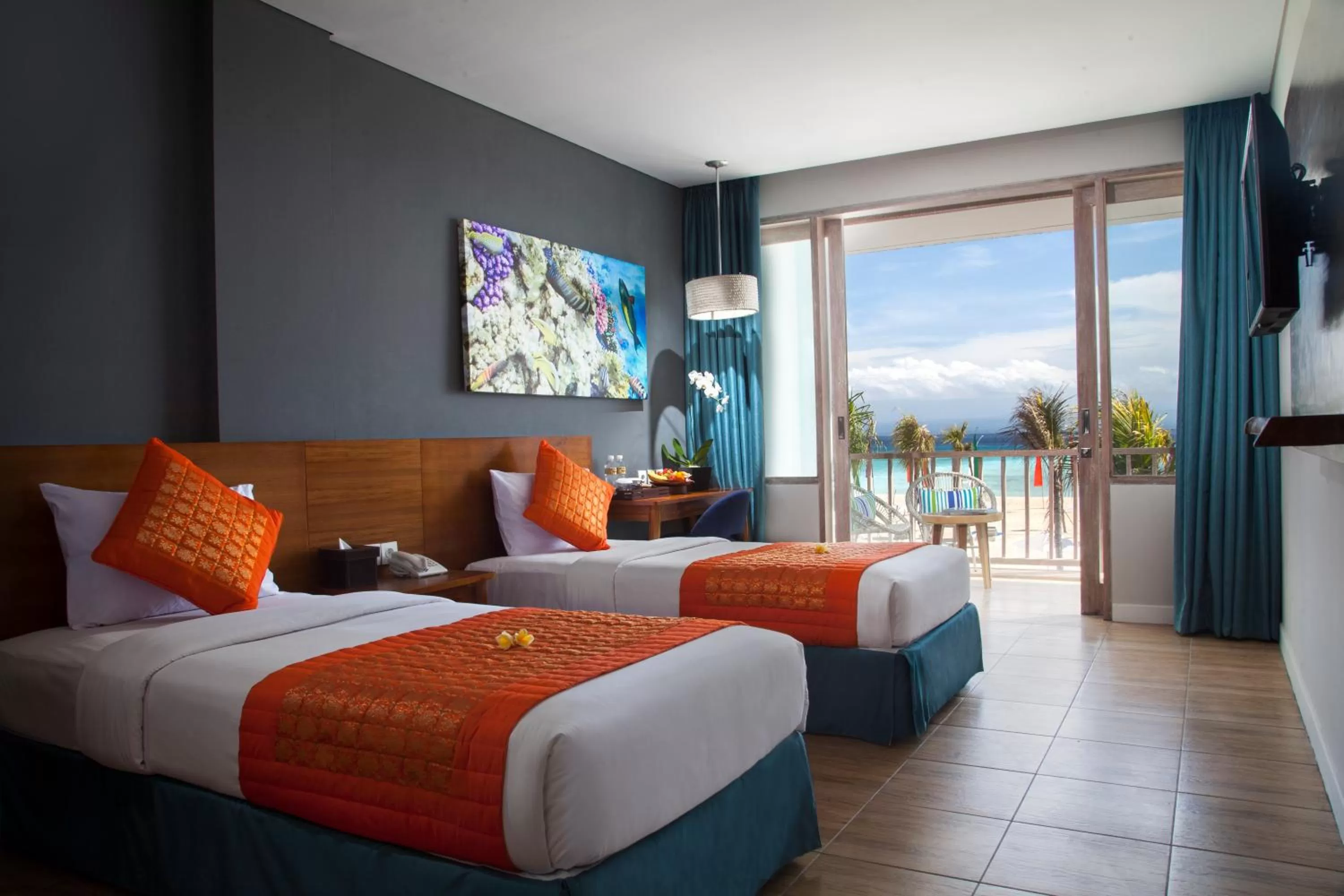 Double or Twin Room Beach Front in Mahagiri Resort Nusa Lembongan