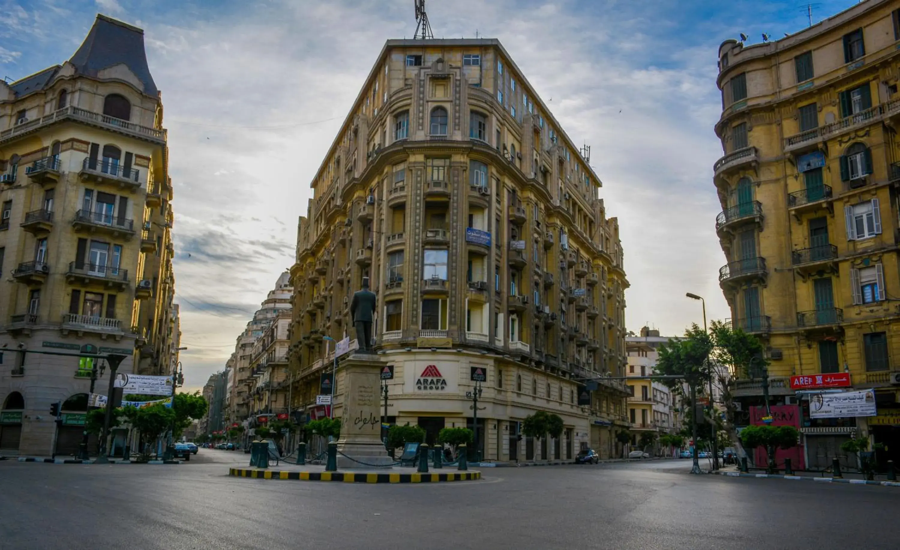 Nearby landmark in Cairo Paradise Hotel