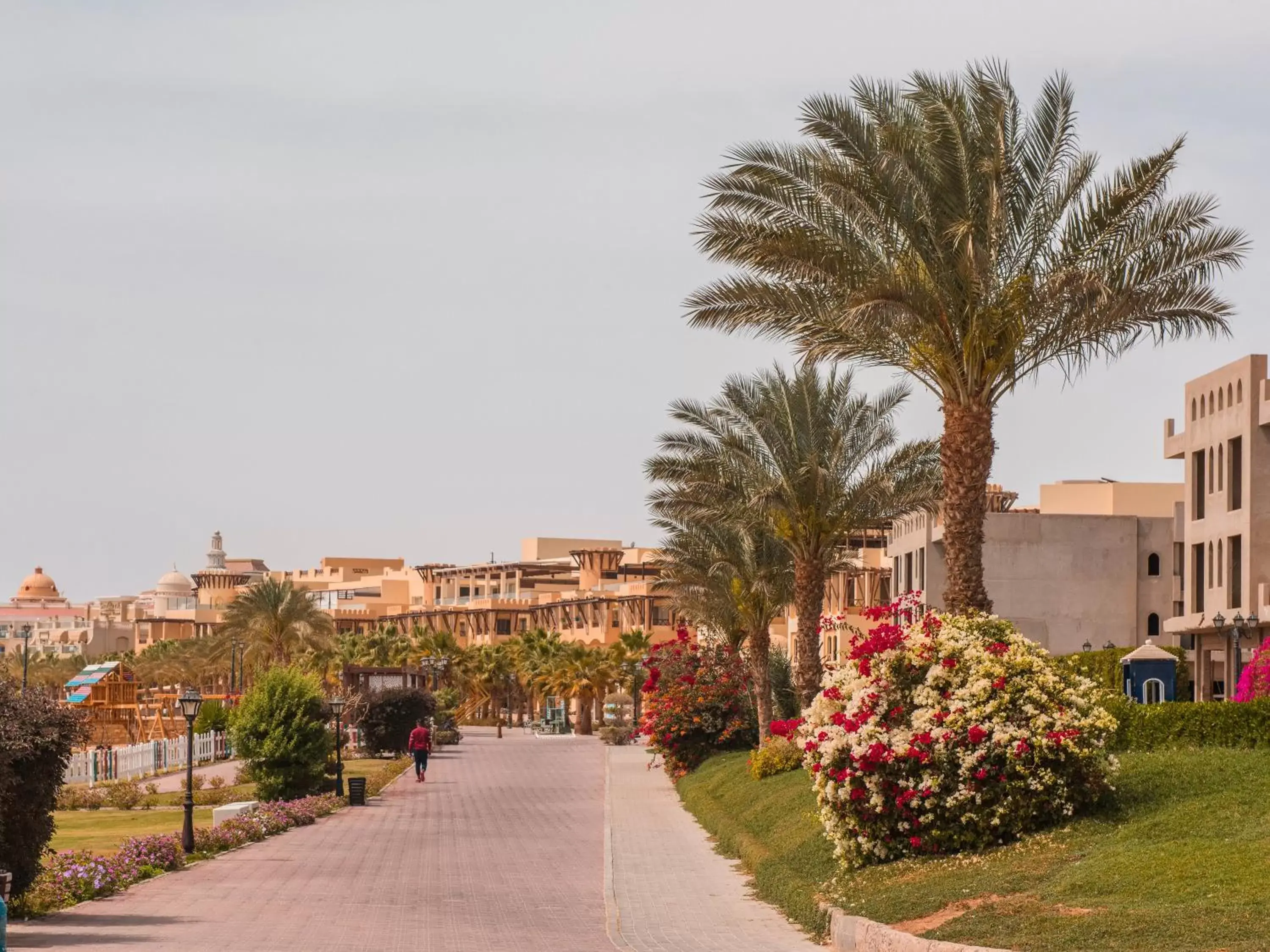 Street view in Pyramisa Beach Resort Sahl Hasheesh