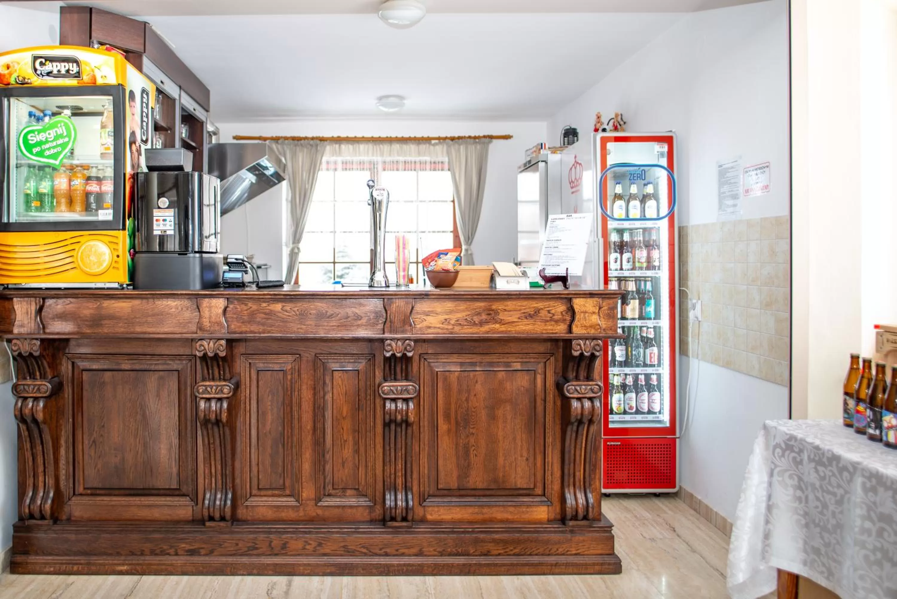 Lounge or bar in Gościniec Pięciu Stawów