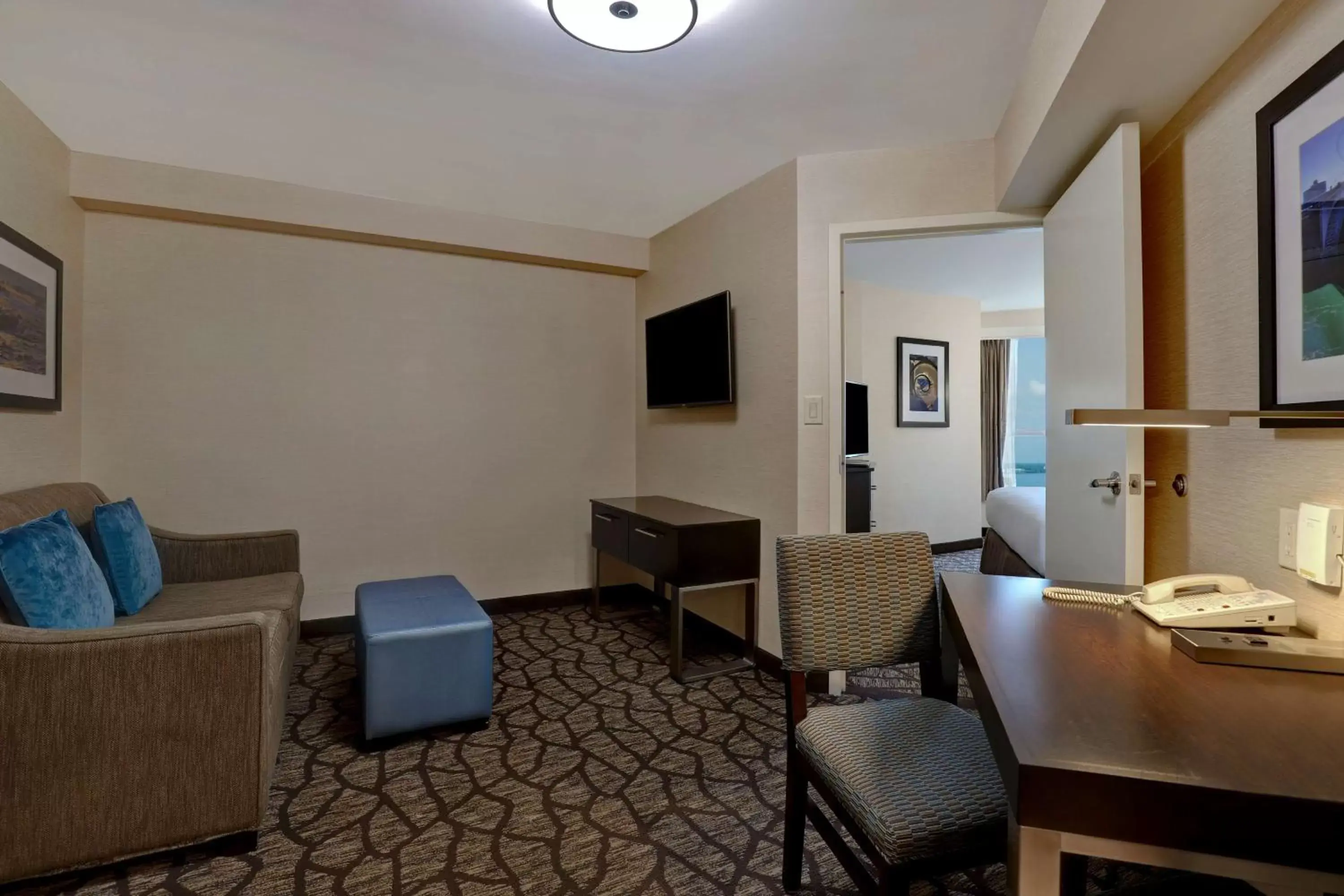 Living room, Seating Area in Embassy Suites by Hilton Niagara Falls/ Fallsview