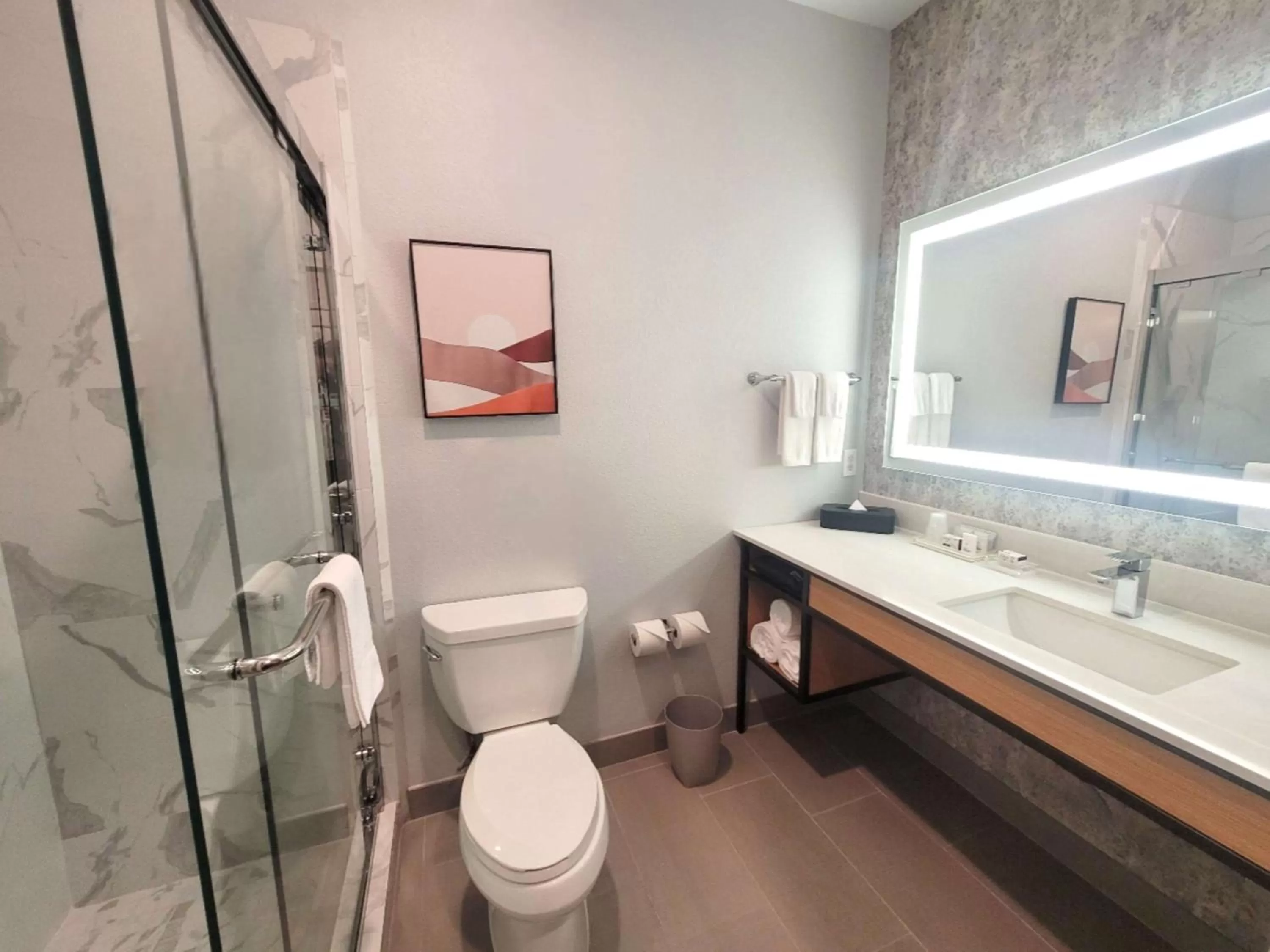 Bathroom in DoubleTree by Hilton Houston Westchase