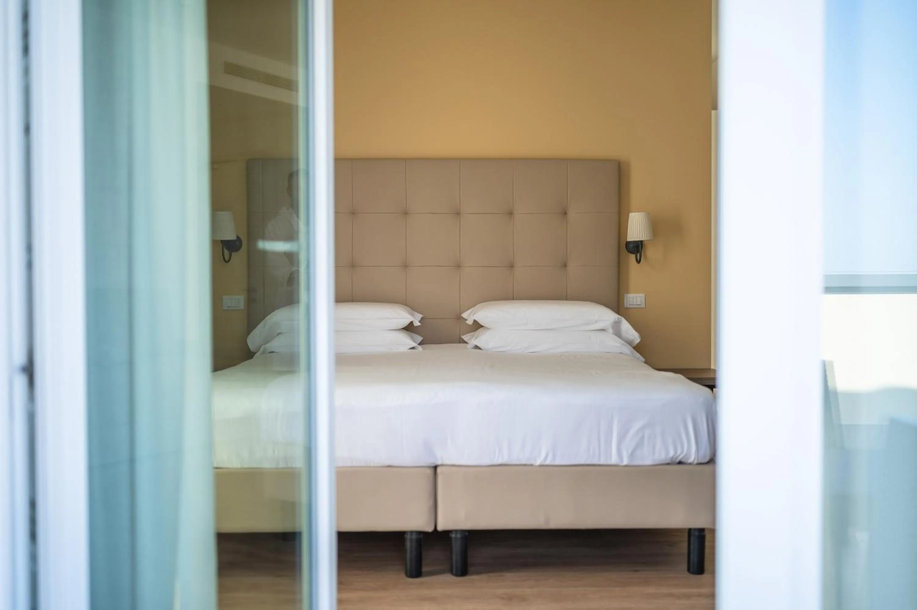 Bed in Hotel Excelsior