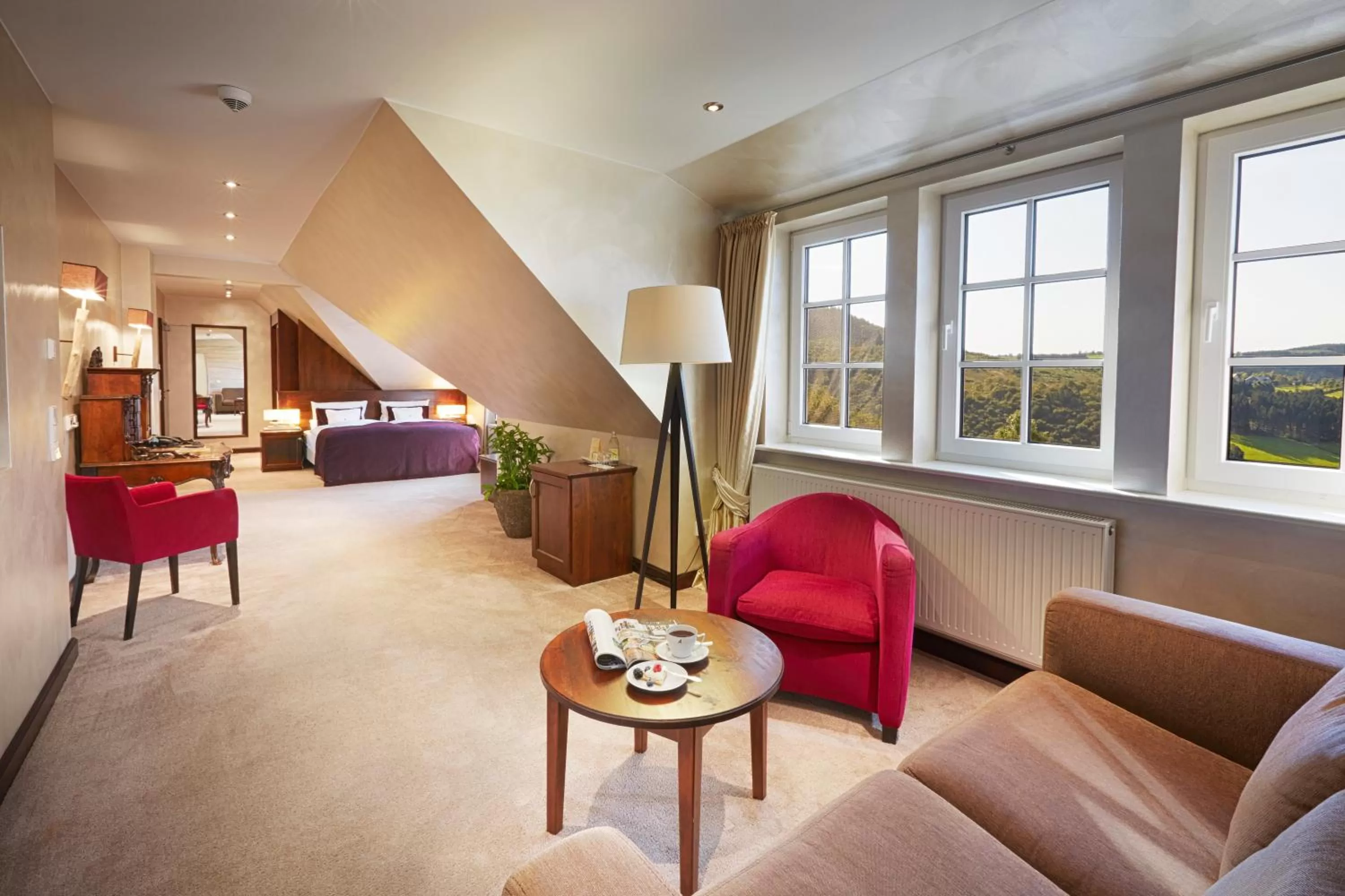 Photo of the whole room, Seating Area in Waldhaus Ohlenbach