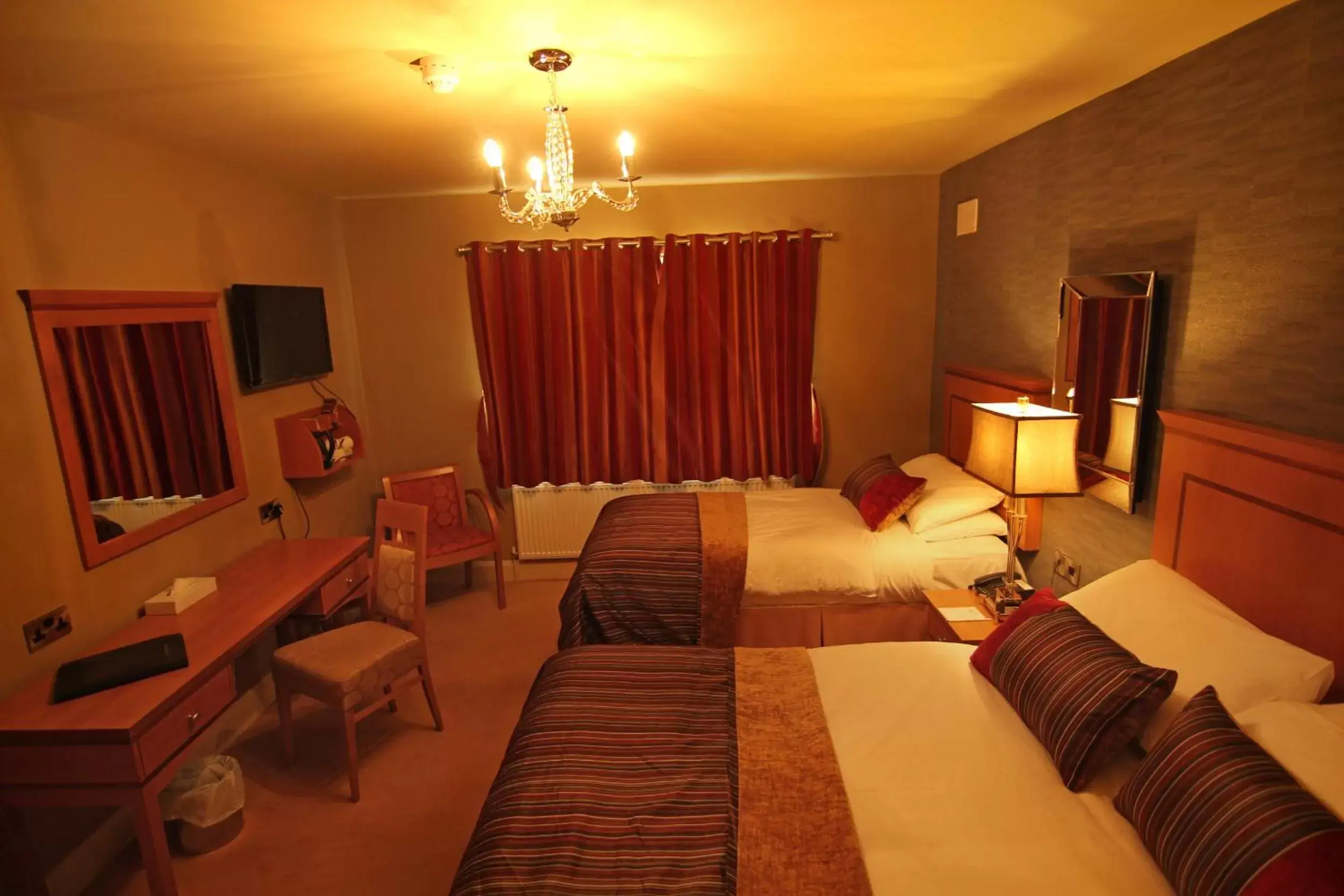 Bedroom in Errigal Country House Hotel