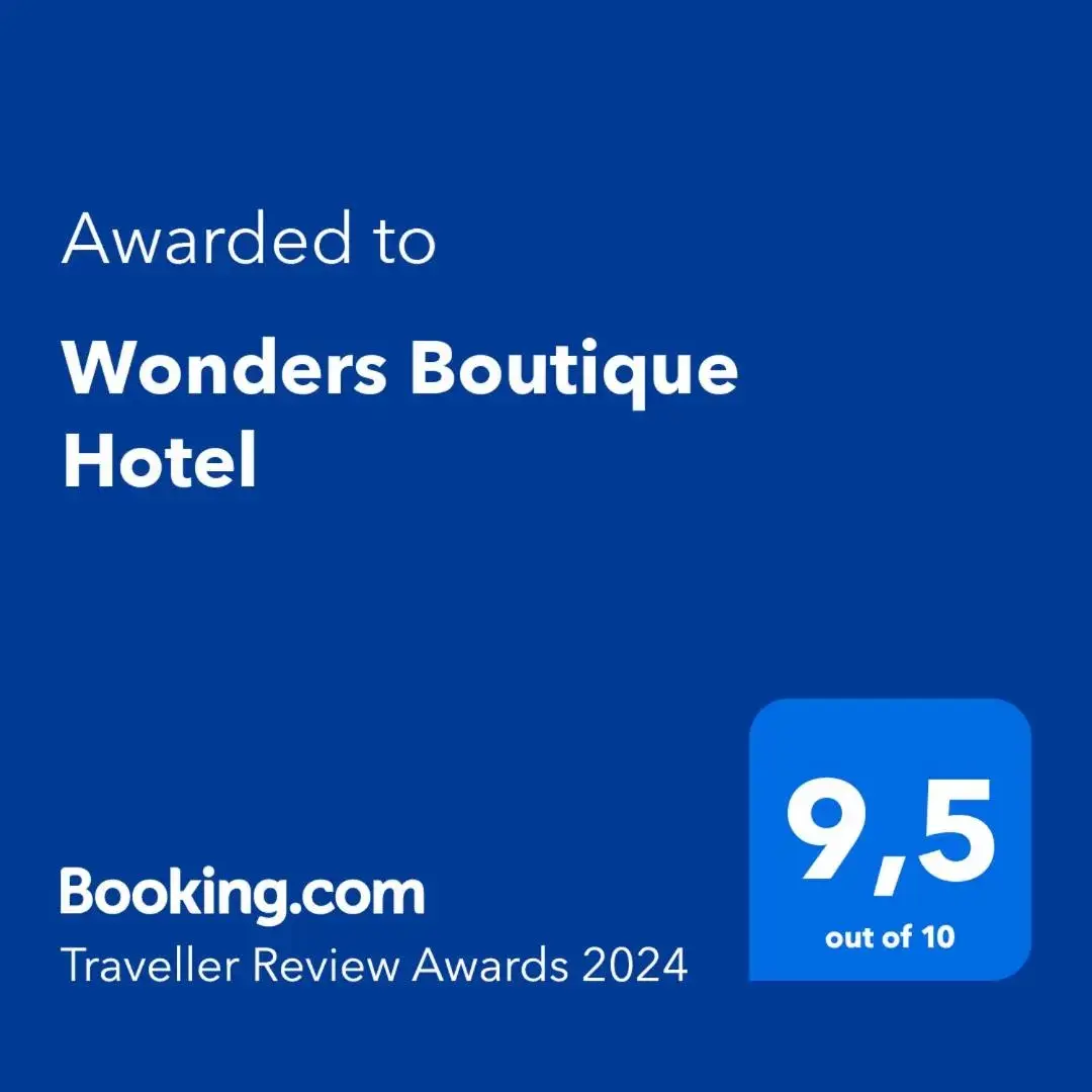 Property building, Logo/Certificate/Sign/Award in Wonders Boutique Hotel