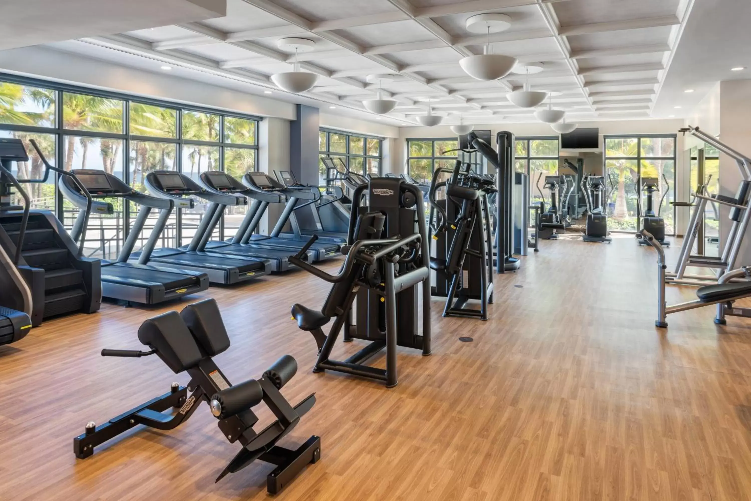 Fitness centre/facilities, Fitness Center/Facilities in Fort Lauderdale Marriott Harbor Beach Resort & Spa