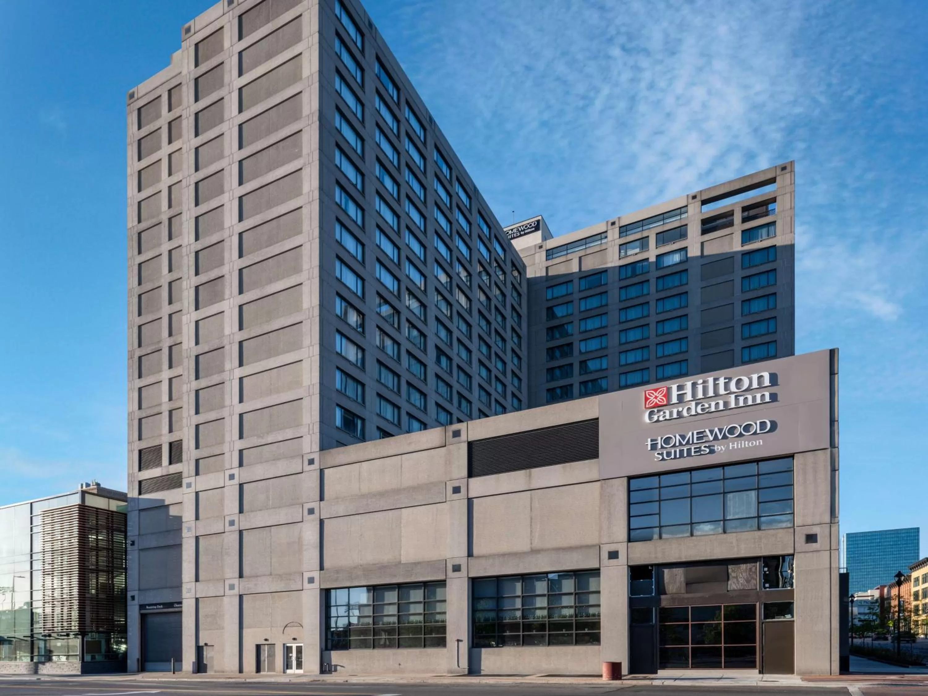 Property building in Hilton Garden Inn Toledo Downtown