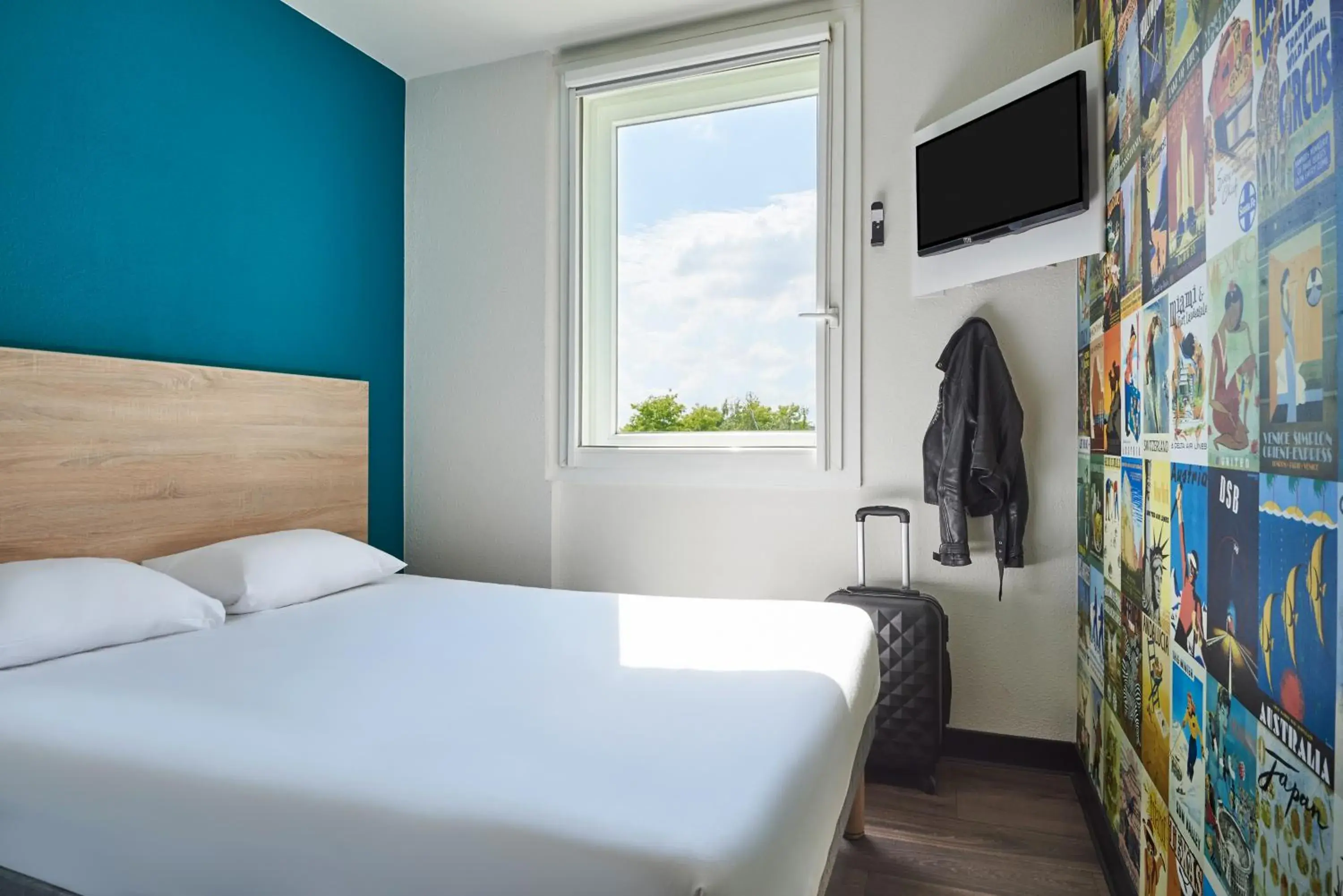 Bed in hotelF1 Metz Actipole
