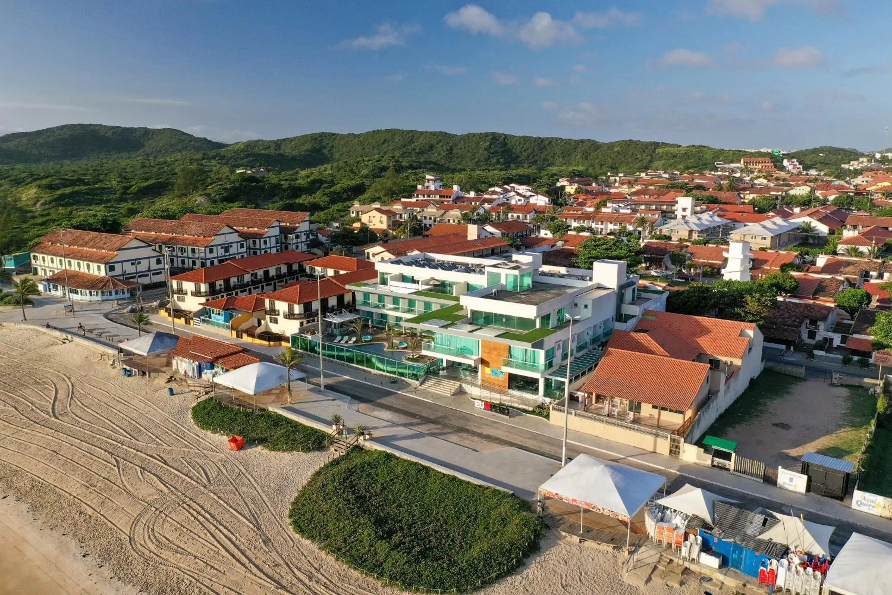 Bird's eye view, Bird's-eye View in Paradiso Peró Praia Hotel