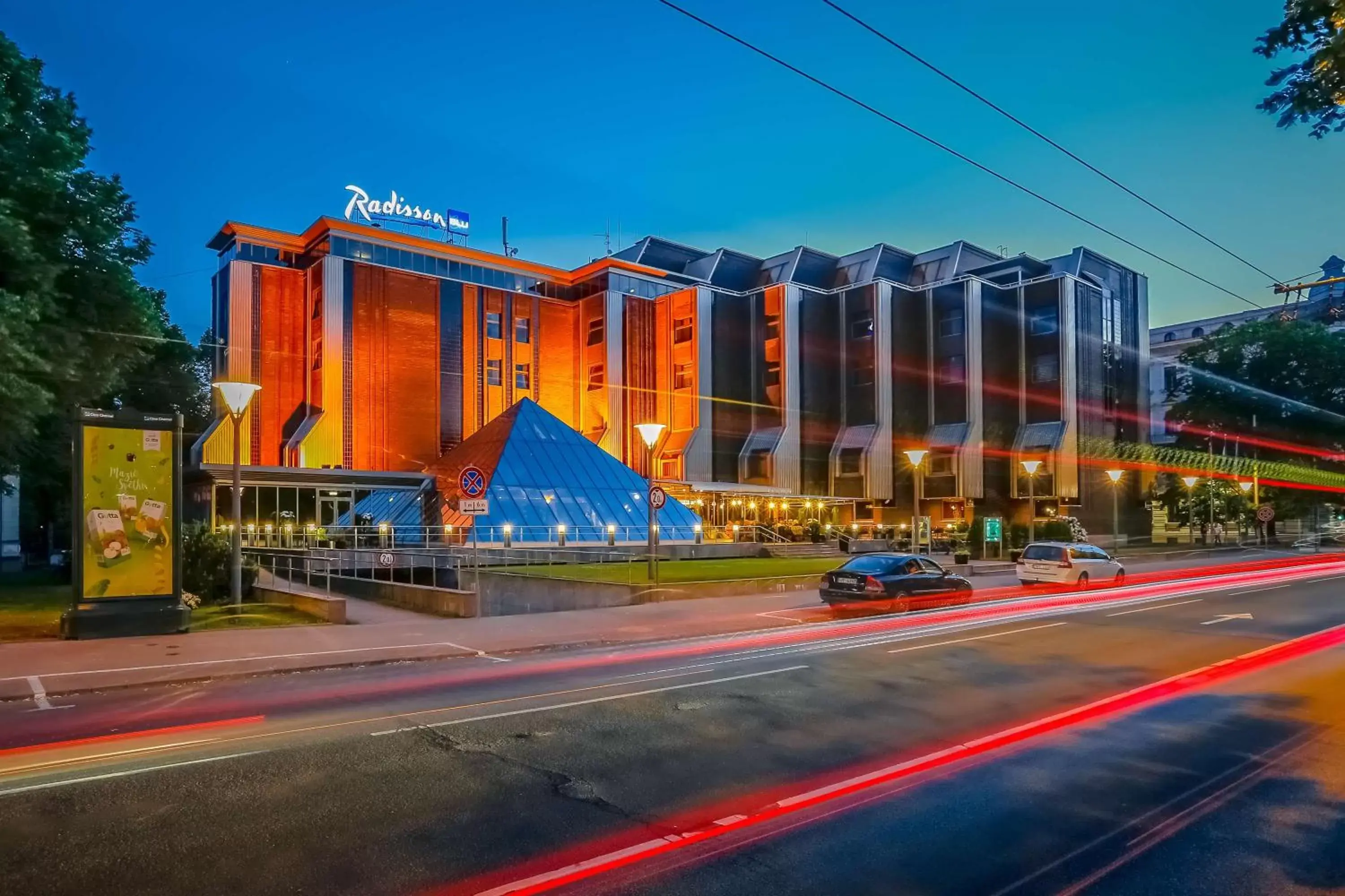 Property building in Radisson Blu Ridzene Hotel, Riga