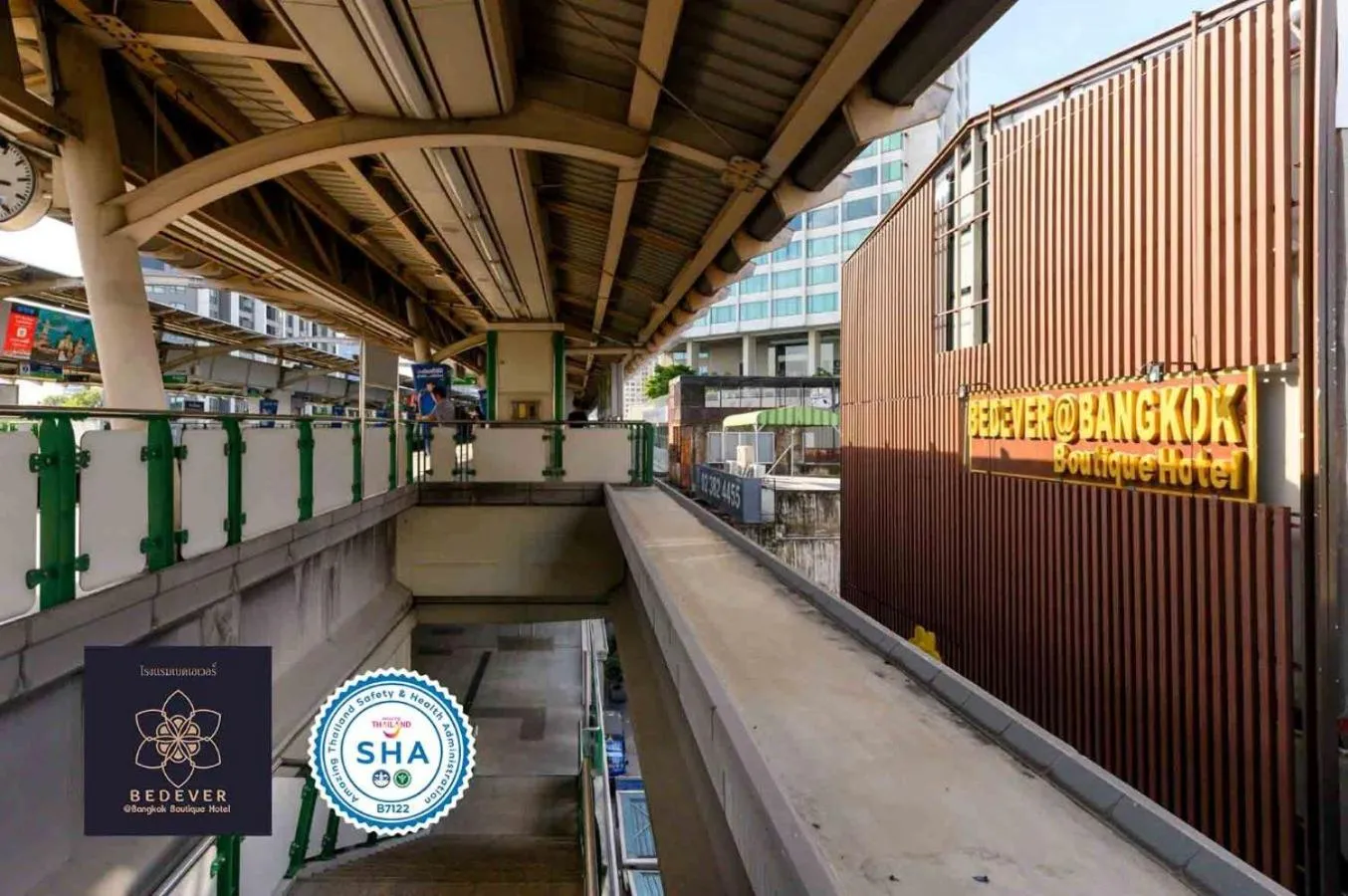 Property logo or sign in StayAt Bedever Bangkok Hotel