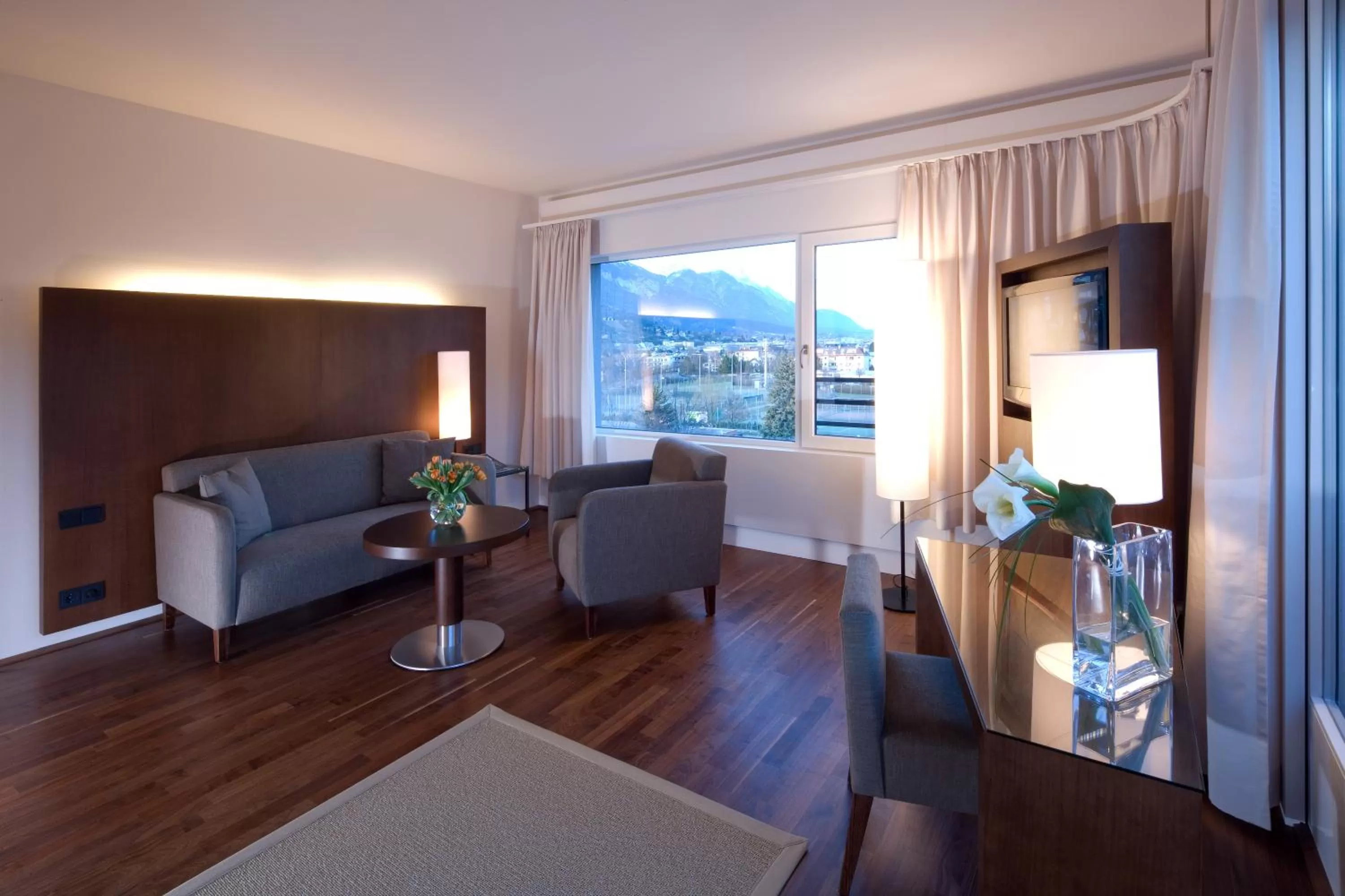 Seating area in Hotel Penz West