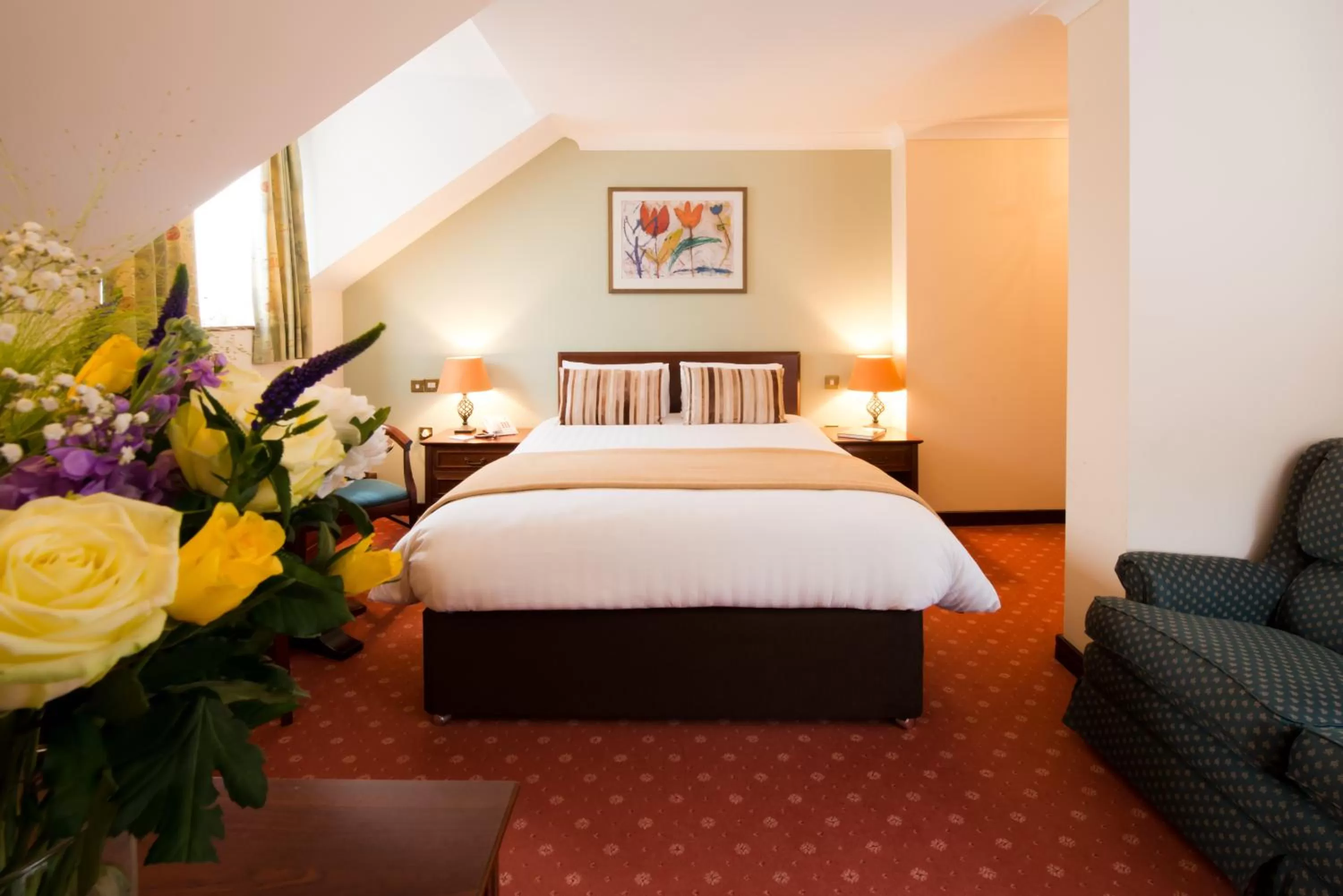 Bedroom, Bed in Ellington Lodge at The Concorde